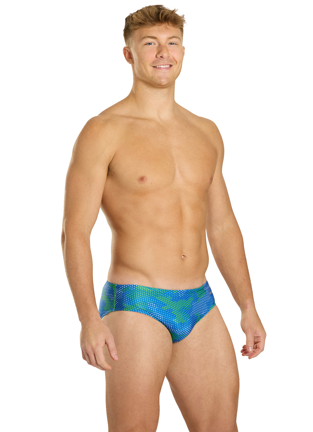 Sporti HydroLast Digi Camo Brief Swimsuit (22-40)、mySite、noshort