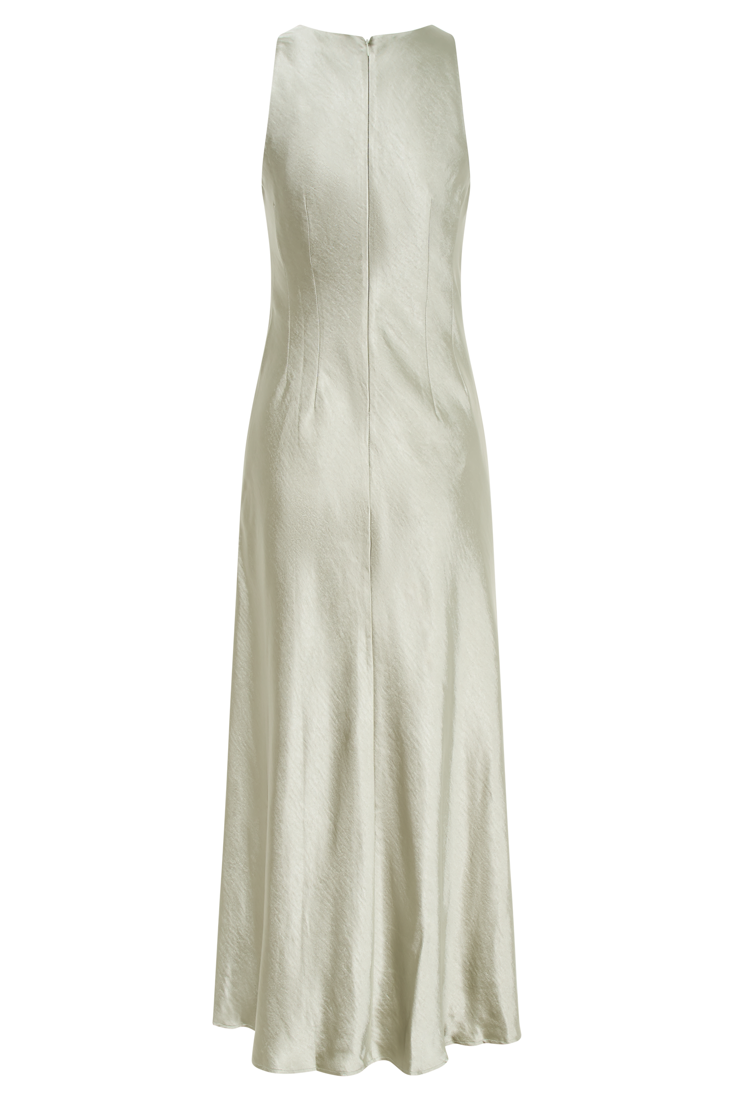 Meghan Satin Maxi Dress - Sage、mySite、solidvoid