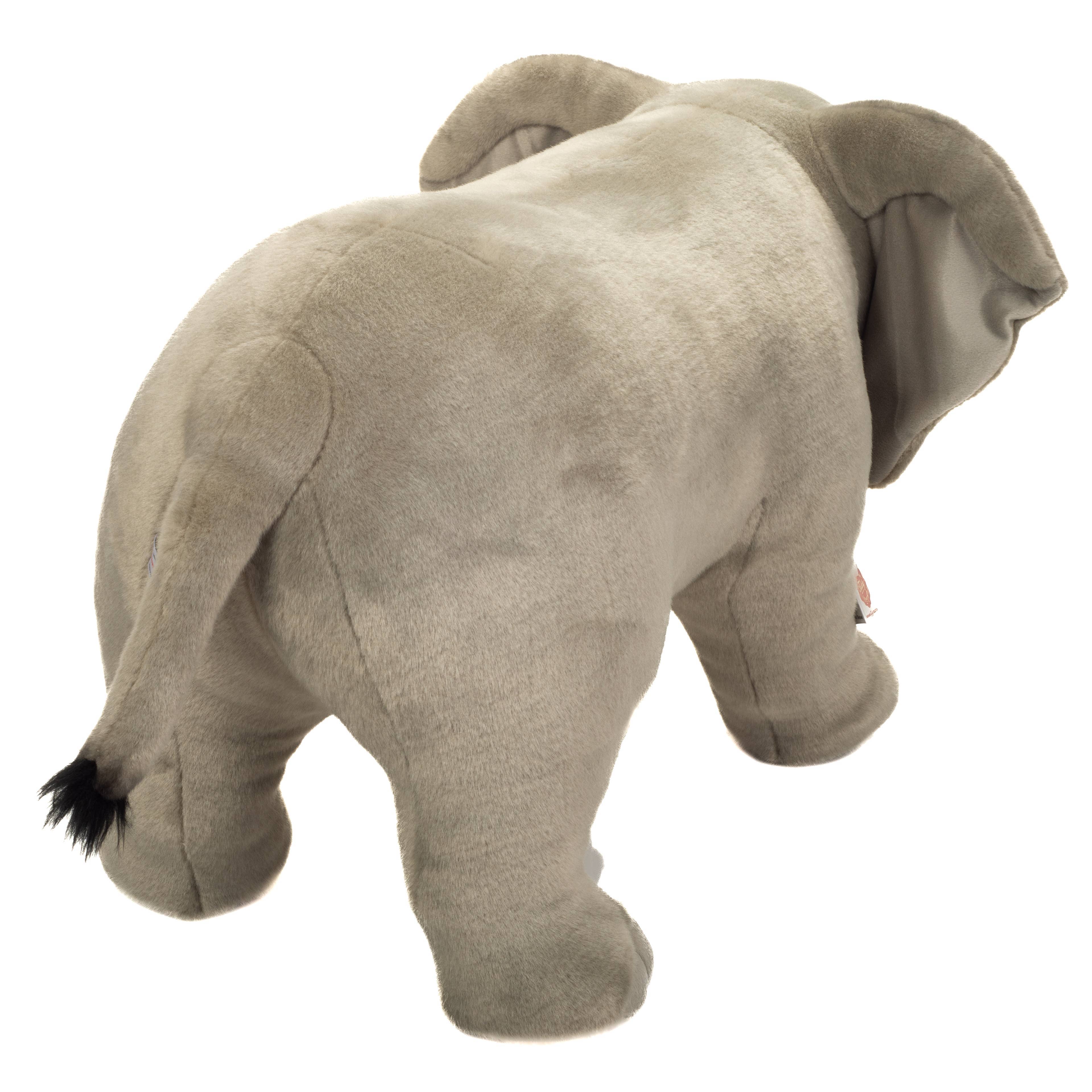 Realistic XL Plush Elephant Standing 60 cm by Teddy Hermann、mySite、g9winljtr