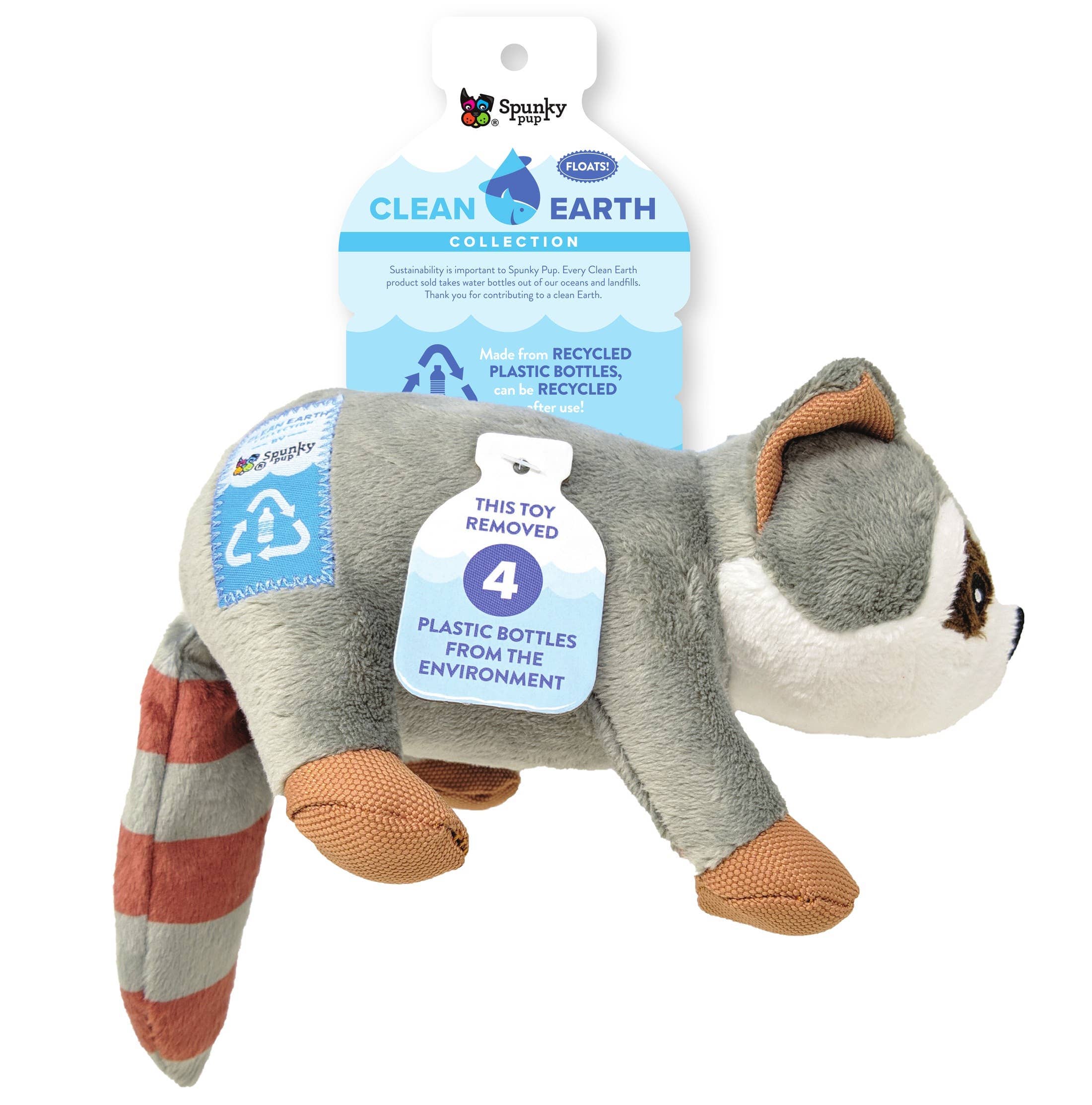 Clean Earth Plush Raccoon、mySite、g9winljtr