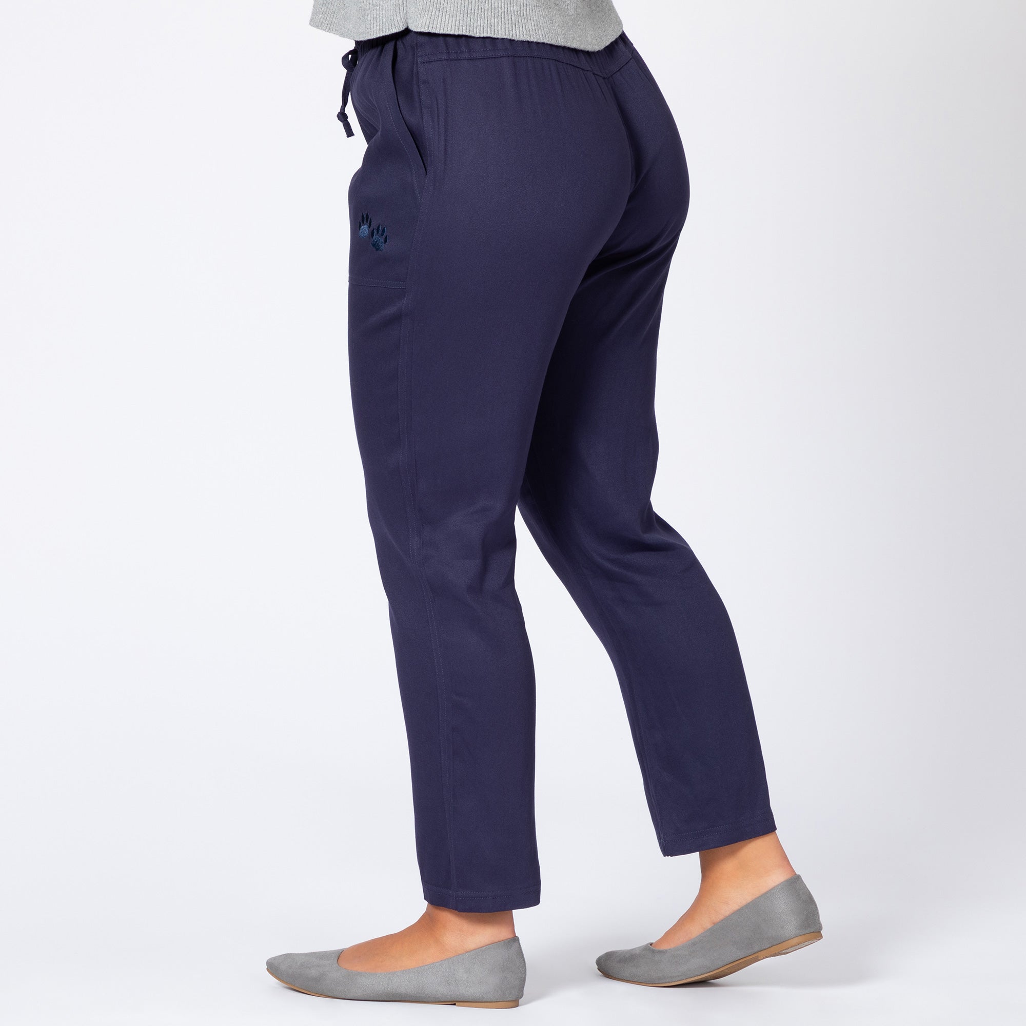 Paw Print Lightweight Ankle Pants、mySite、camillekostekn