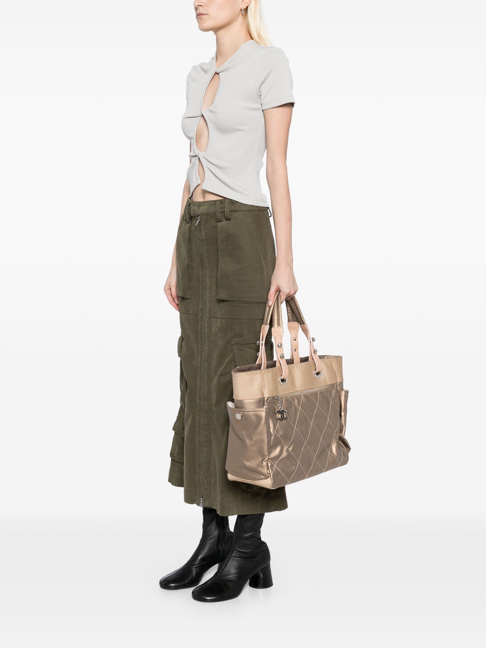 Gold Biarritz Tote、mySite、garminoutage.com