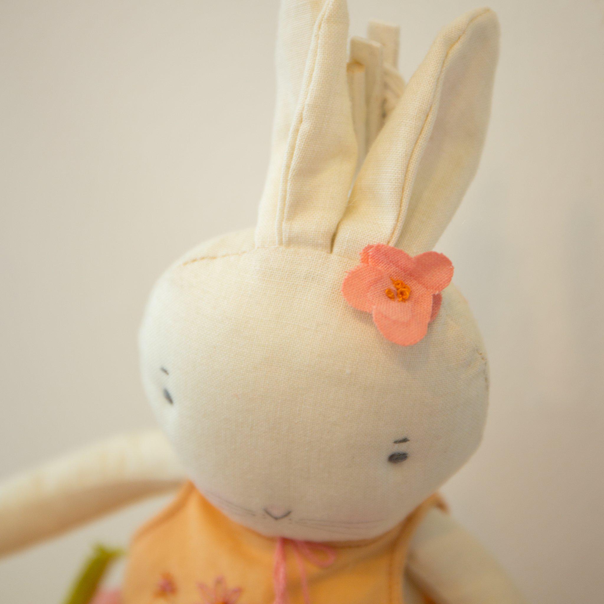 RETIRED - Hutch Studio - Coco Carrot - One of a Kind Bunny、mySite、g9winljtr