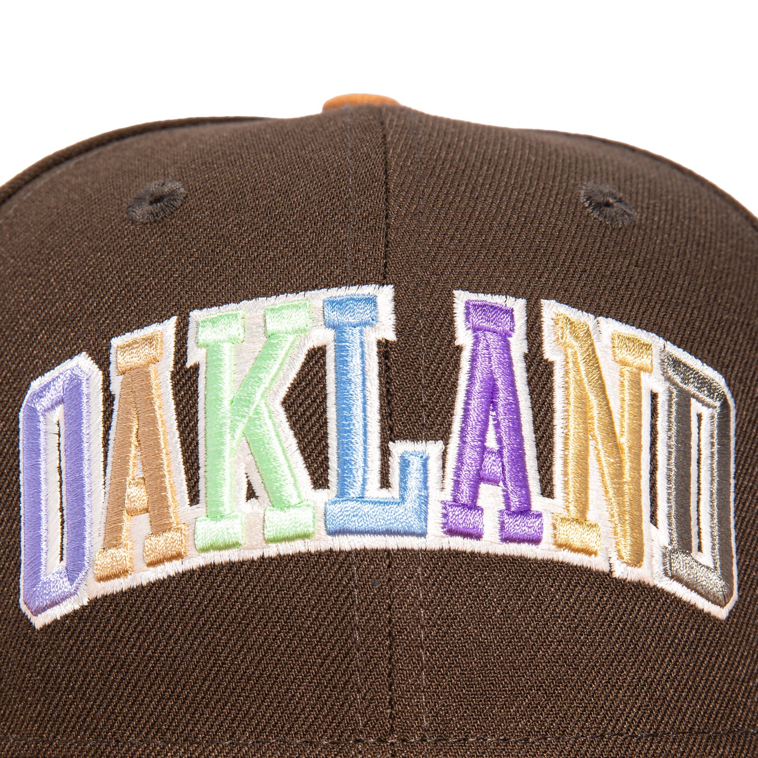 New Era 59Fifty Salt Water Taffy Oakland Athletics Final Season Patch Word Hat - Brown, Khaki、mySite、vikingsvslions