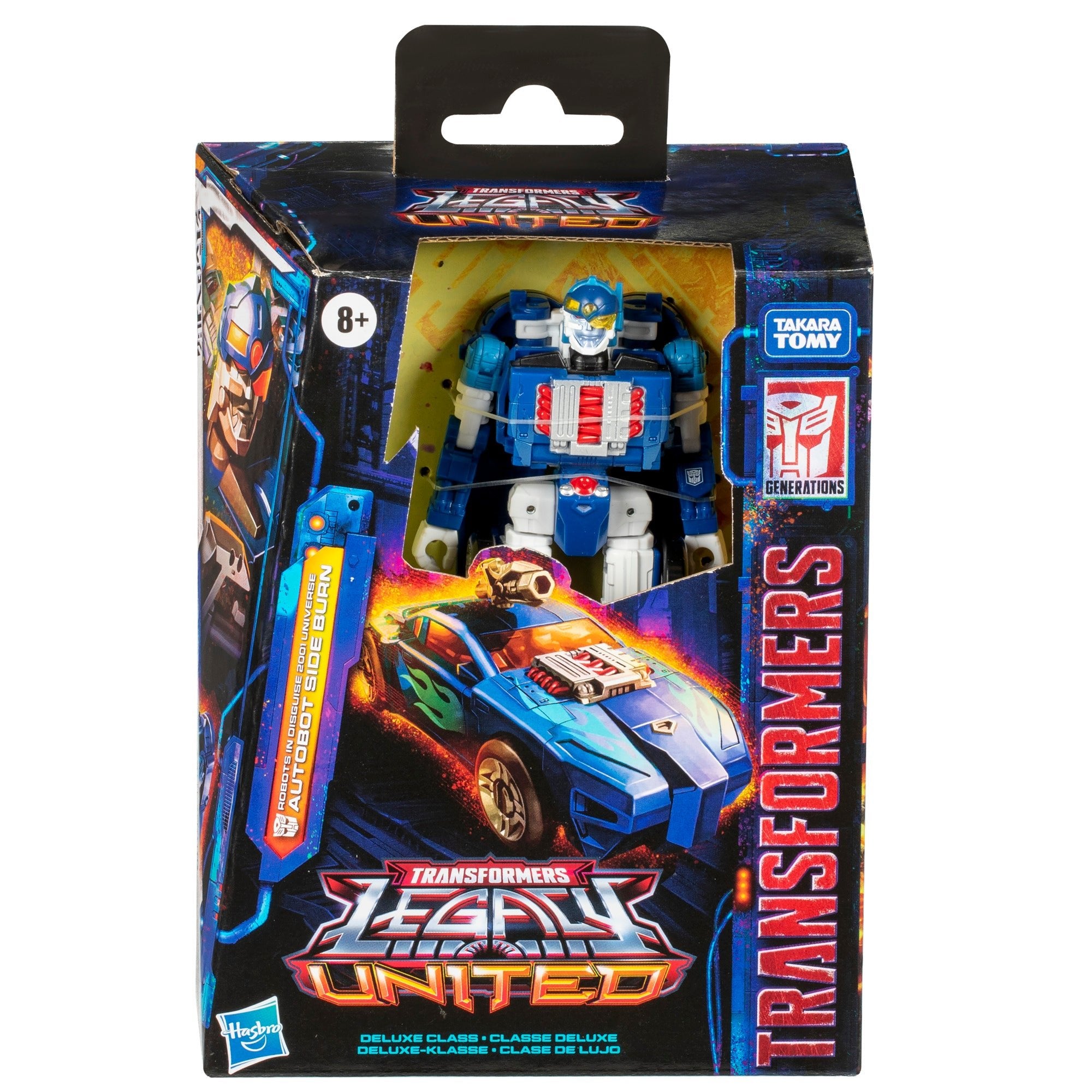 Transformers Legacy United Deluxe Class Robots in Disguise 2001 Universe Autobot Side Burn、mySite、hgirdovlk