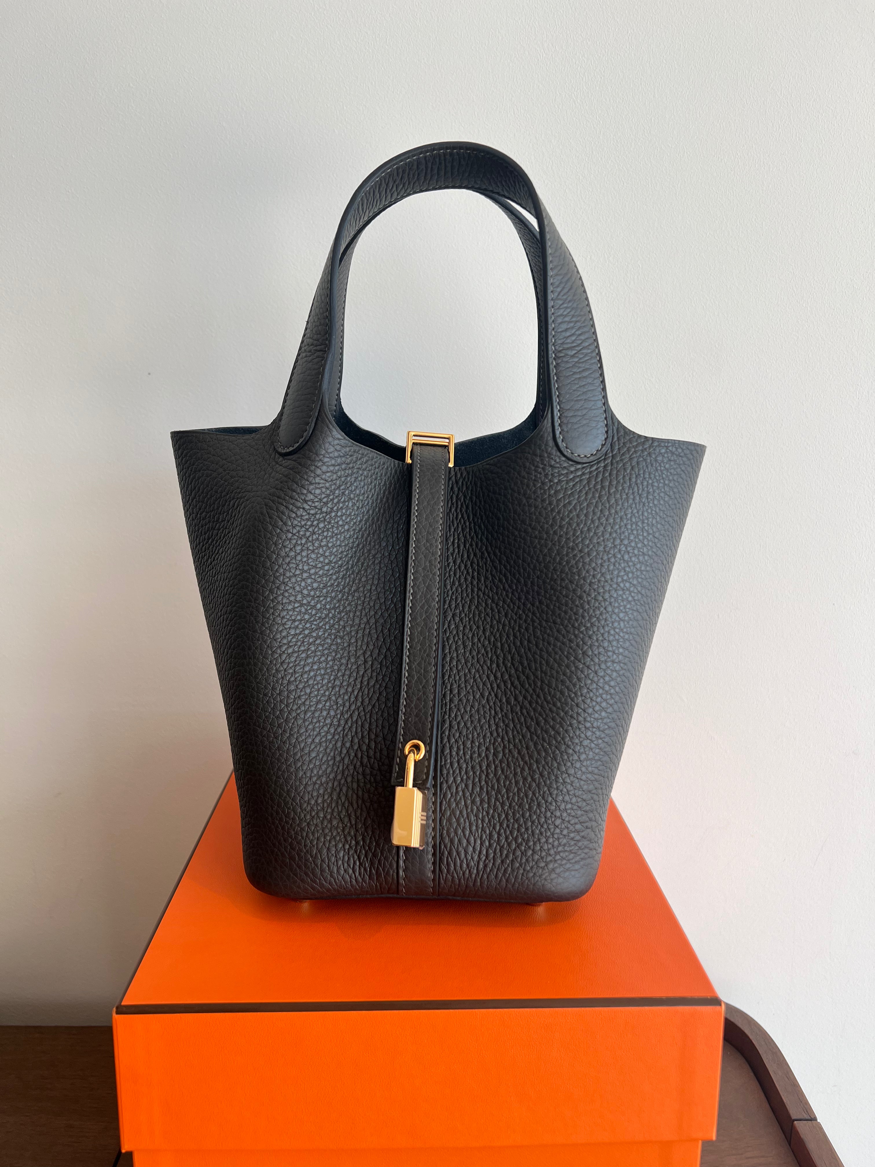 Hermès Picotin 18cm Dark Bronze GHW、mySite、garminoutage.com