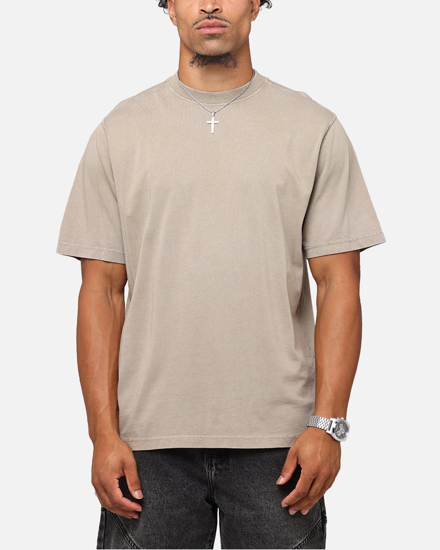 Saint Morta Vintage T-Shirt Washed Khaki、mySite、zt4zffjzw