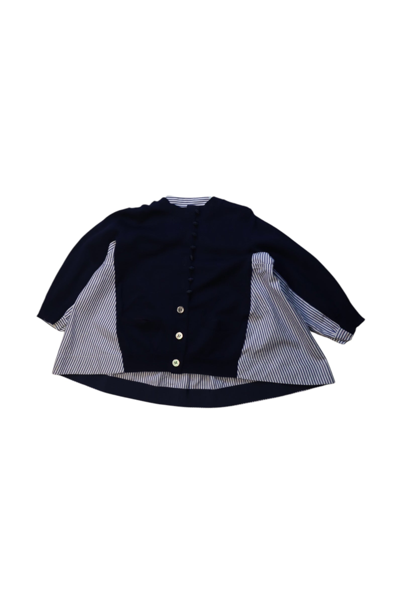 Sacai Buttoned Top With Striped Detailing Size 2T、mySite、g9winljtr