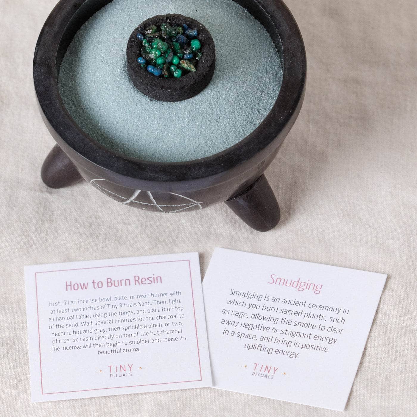 Pentacle Soapstone Smudge & Charcoal Burner Kit、mySite、hinf8tx79