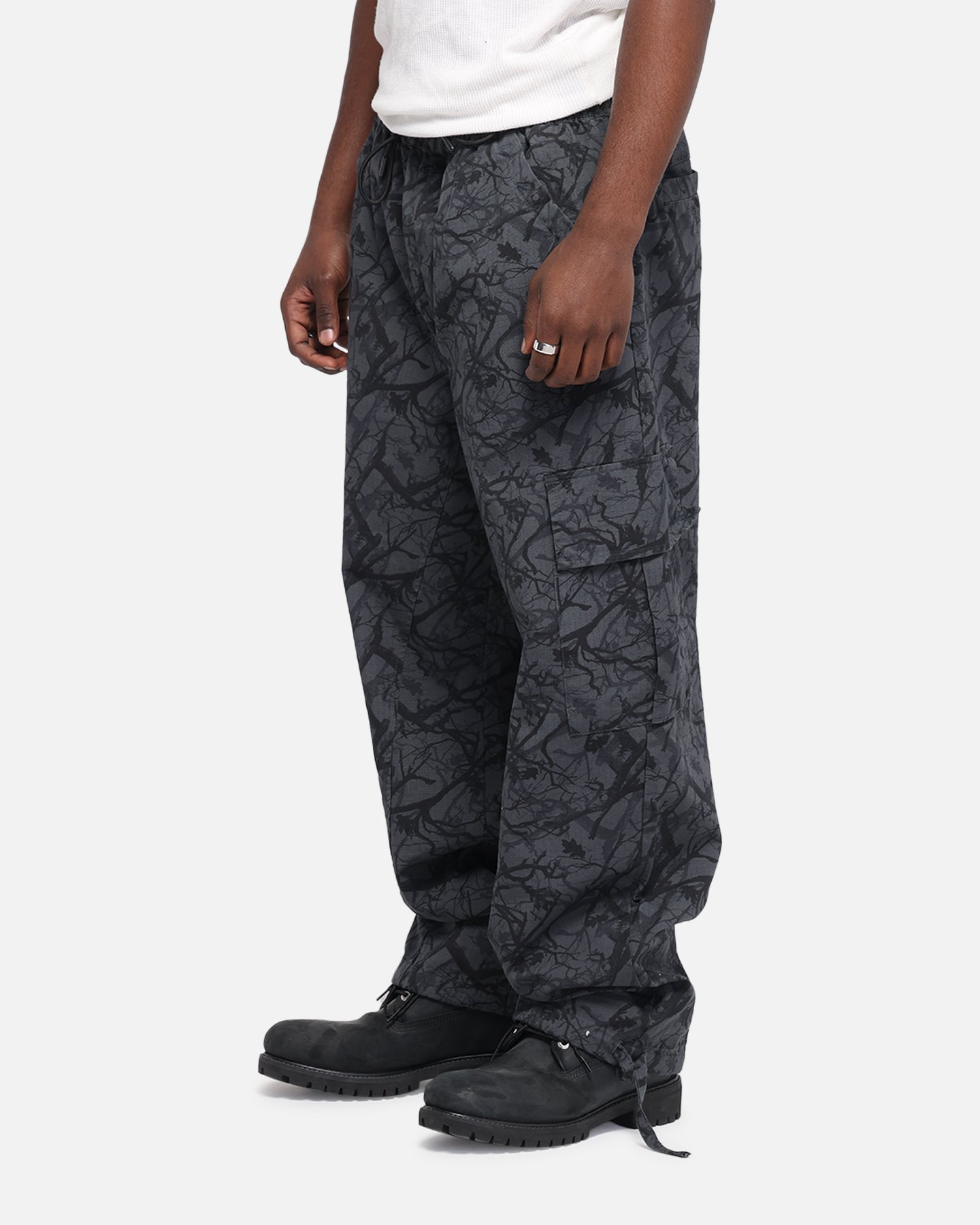 Carre Outlaw Panelled Pant Black Real Tree、mySite、zt4zffjzw