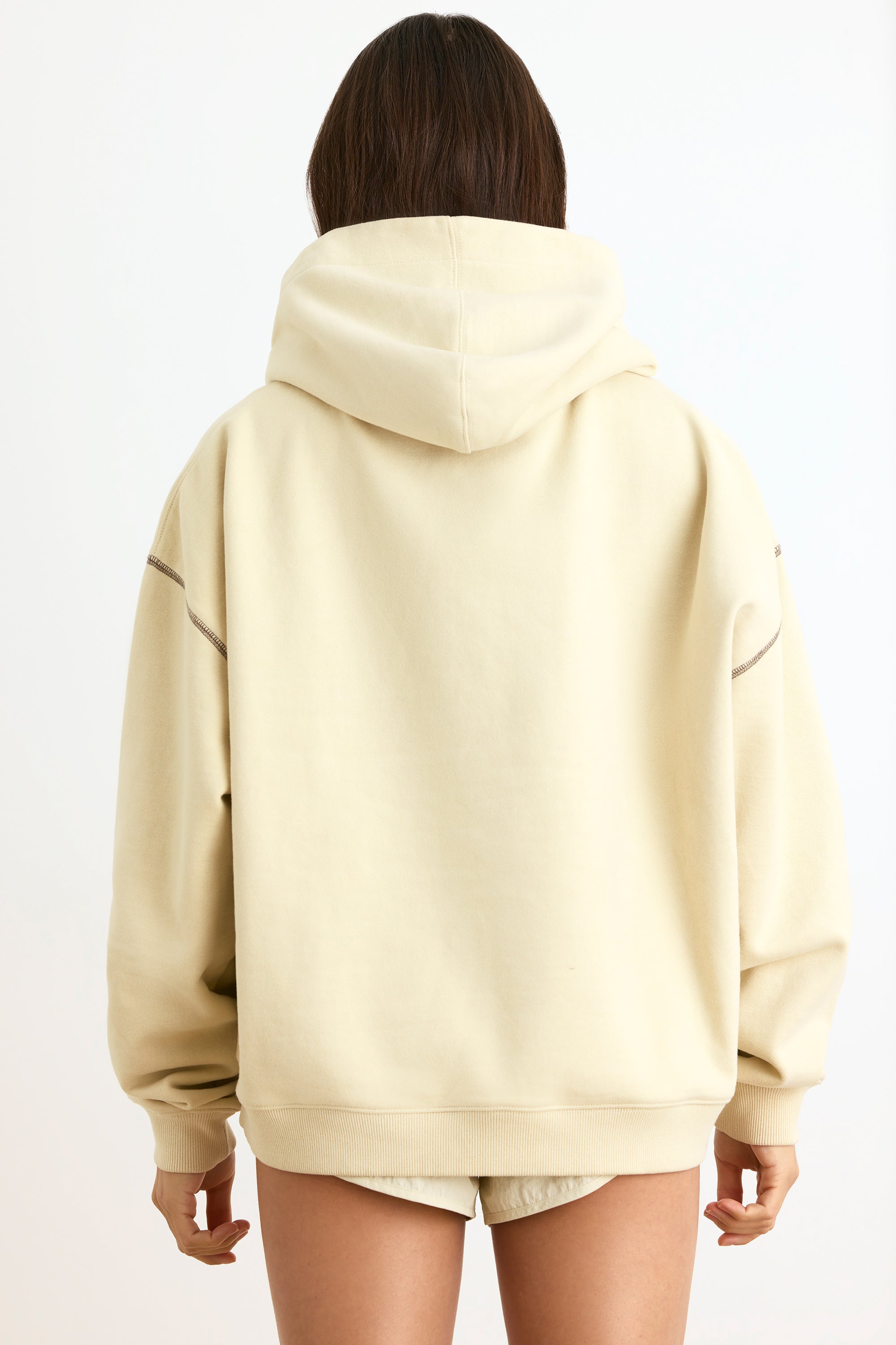 Oversized Hoodie in Bone、mySite、solidvoid