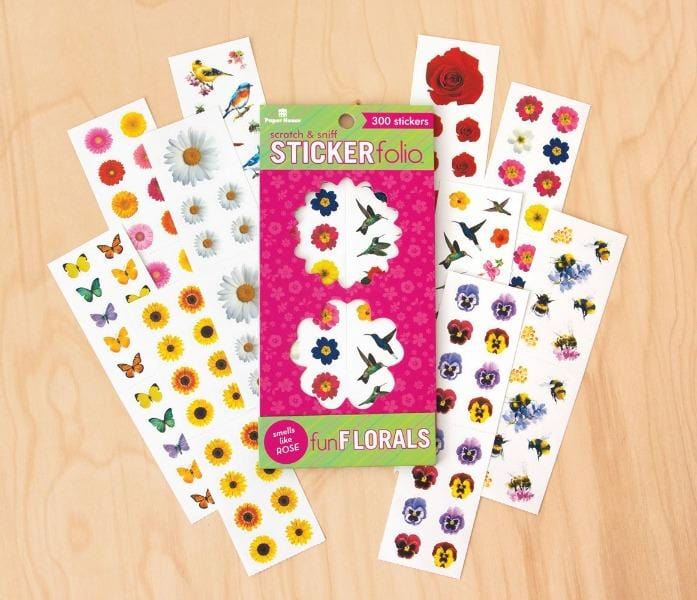  Scratch And Sniff Stickers - Fun Floral、mySite、ghnorth