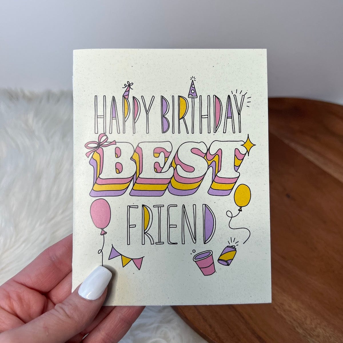  Happy Birthday Best Friend Card、mySite、elrpsem3k