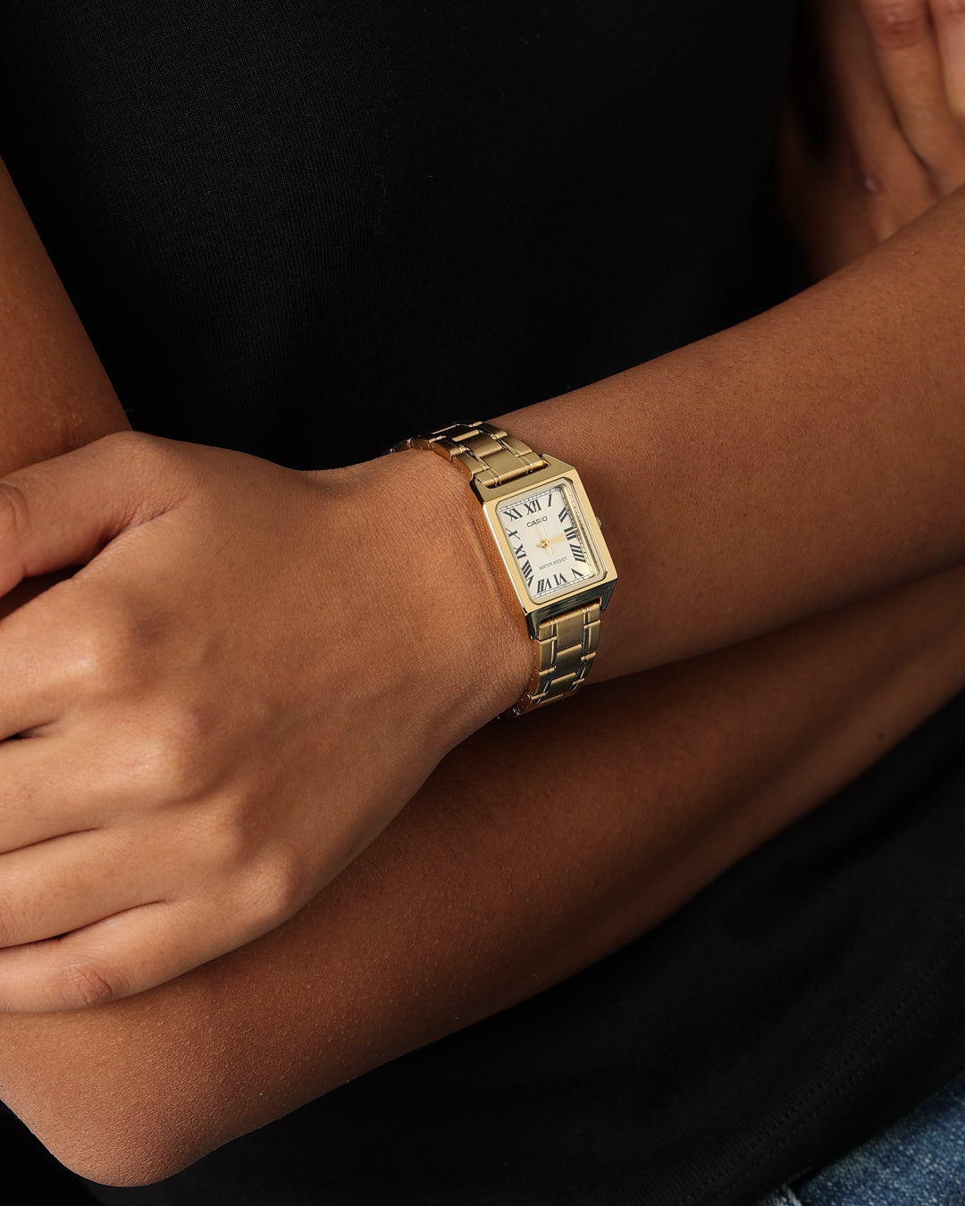 Casio Women's LTPV007G-9B Watch Gold、mySite、zt4zffjzw