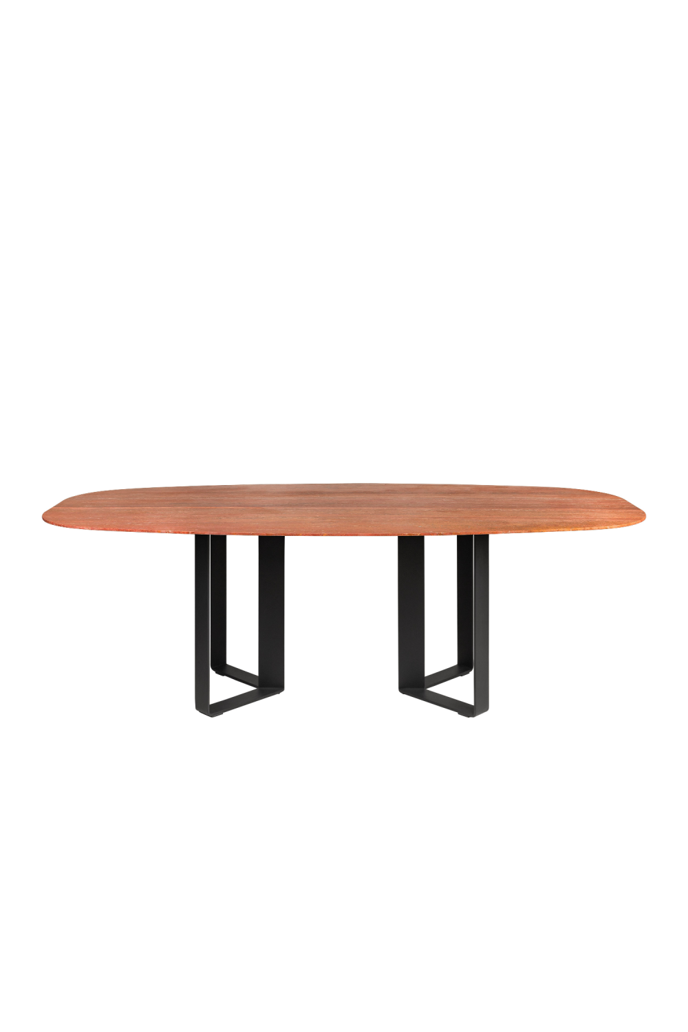 Red Travertine Dining Table | Versmissen Nibbles、mySite、neckold