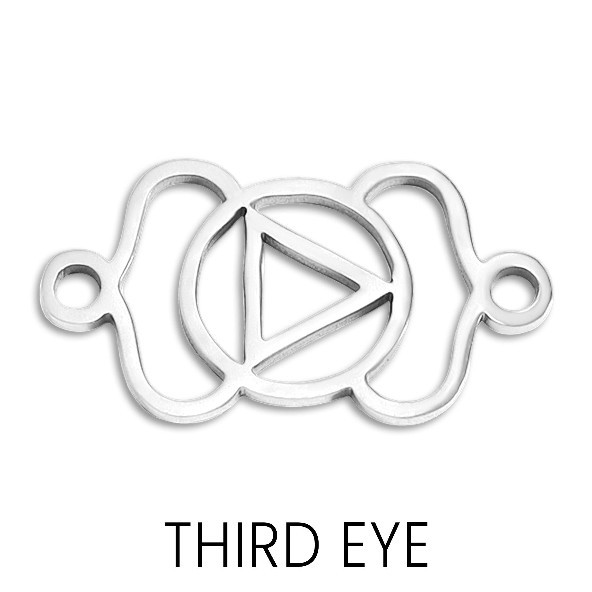 18K Gold Stainless Steel Chakra Connector Charm / PDL0177、mySite、dreamappss