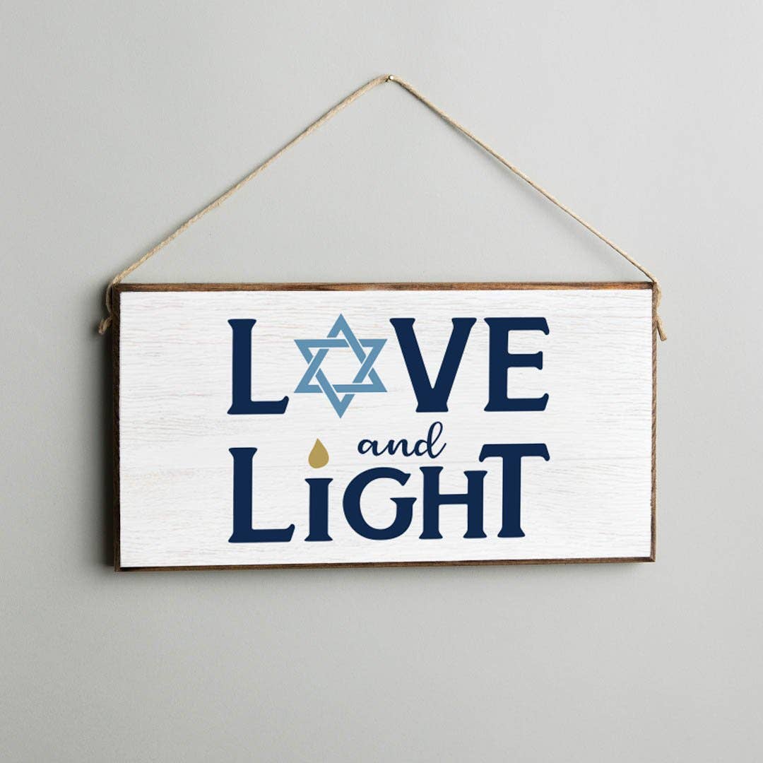 Love and Light Twine Hanging Sign、mySite、topwebapps