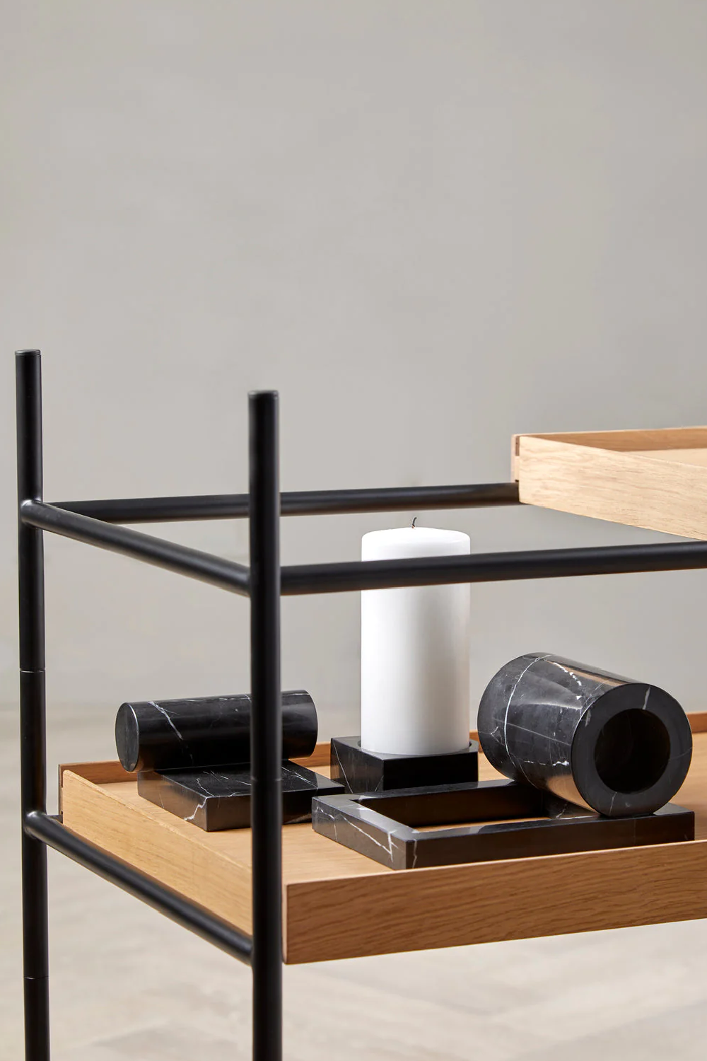 Marble Contemporary Candle Holder | WOUD Jeu De Dés 3、mySite、neckold