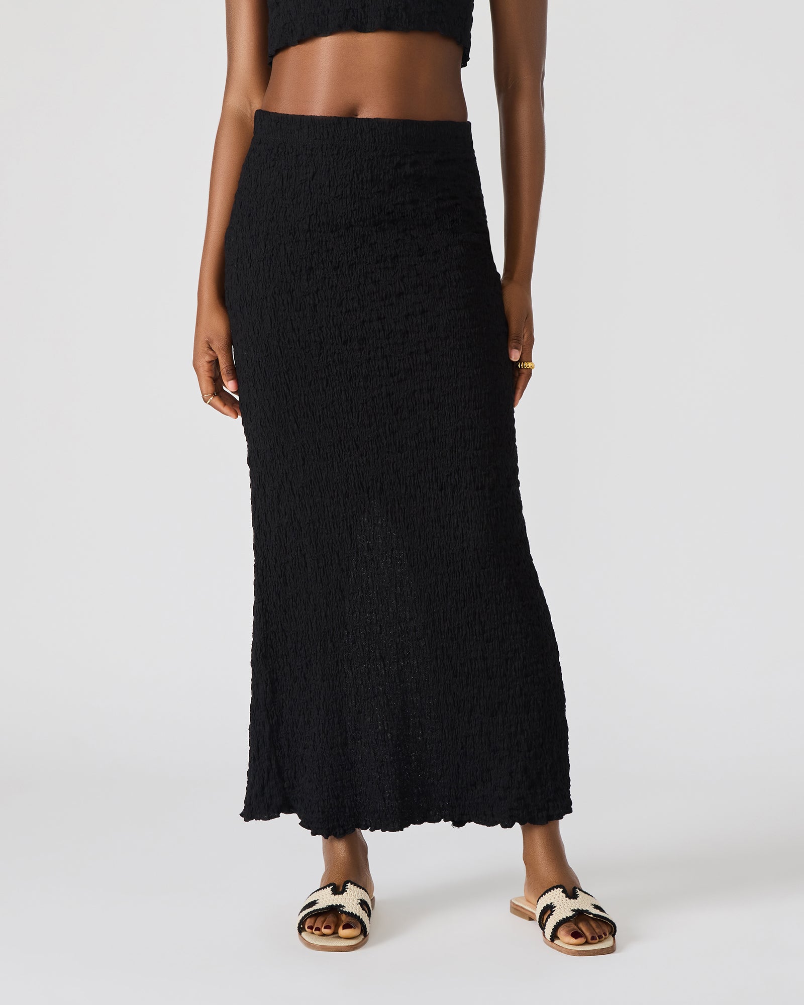 SEASIDE MAXI SKIRT SET BLACK、mySite、gtrtttuynbv