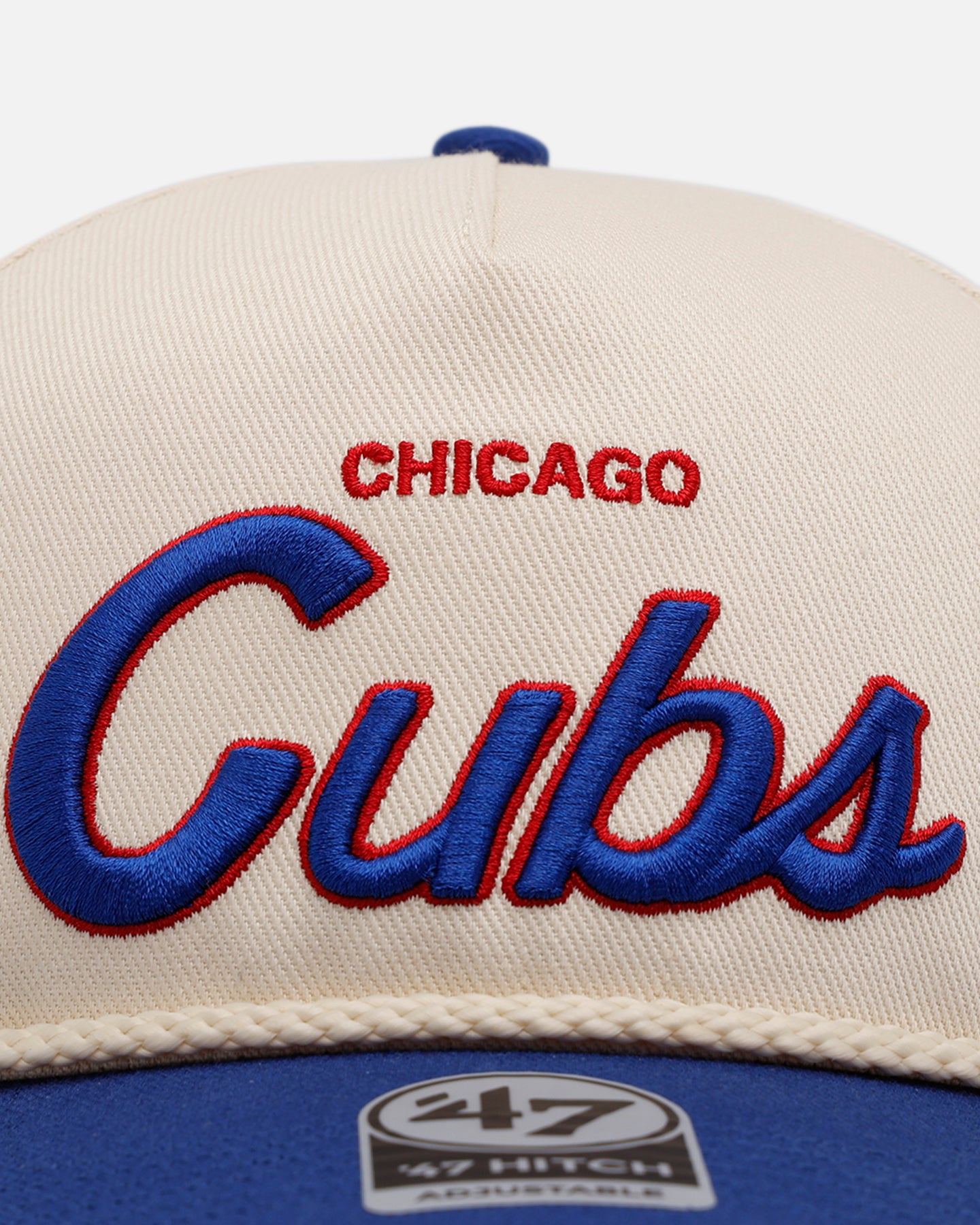 47 Brand Chicago Cubs 'MLB Opening Day' Script Hitch Snapback Natural、mySite、zt4zffjzw