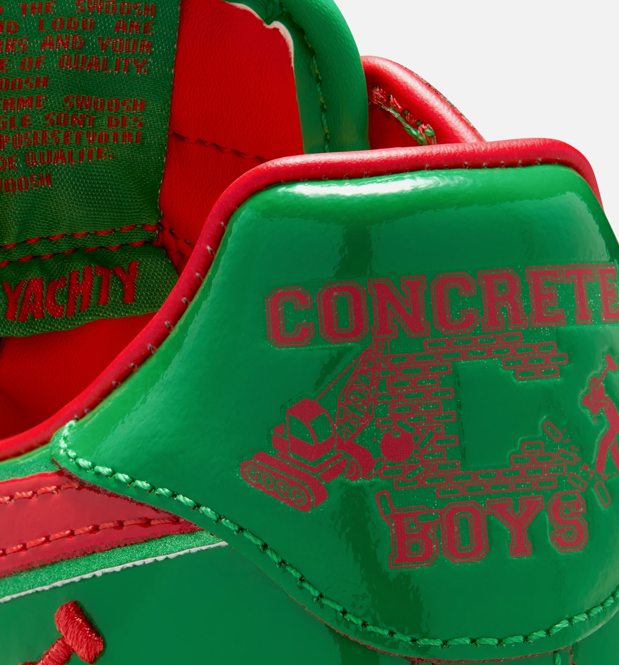 Lil Yachty x Air Force 1 Lucky Green Mens Lifestyle Shoe - Lucky Green/Mystic Red/University Gold Limit One Per Customer、mySite、dreamappss