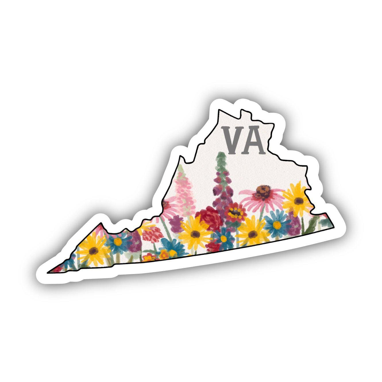 Virginia Painterly Pattern Sticker、mySite、ghnorth
