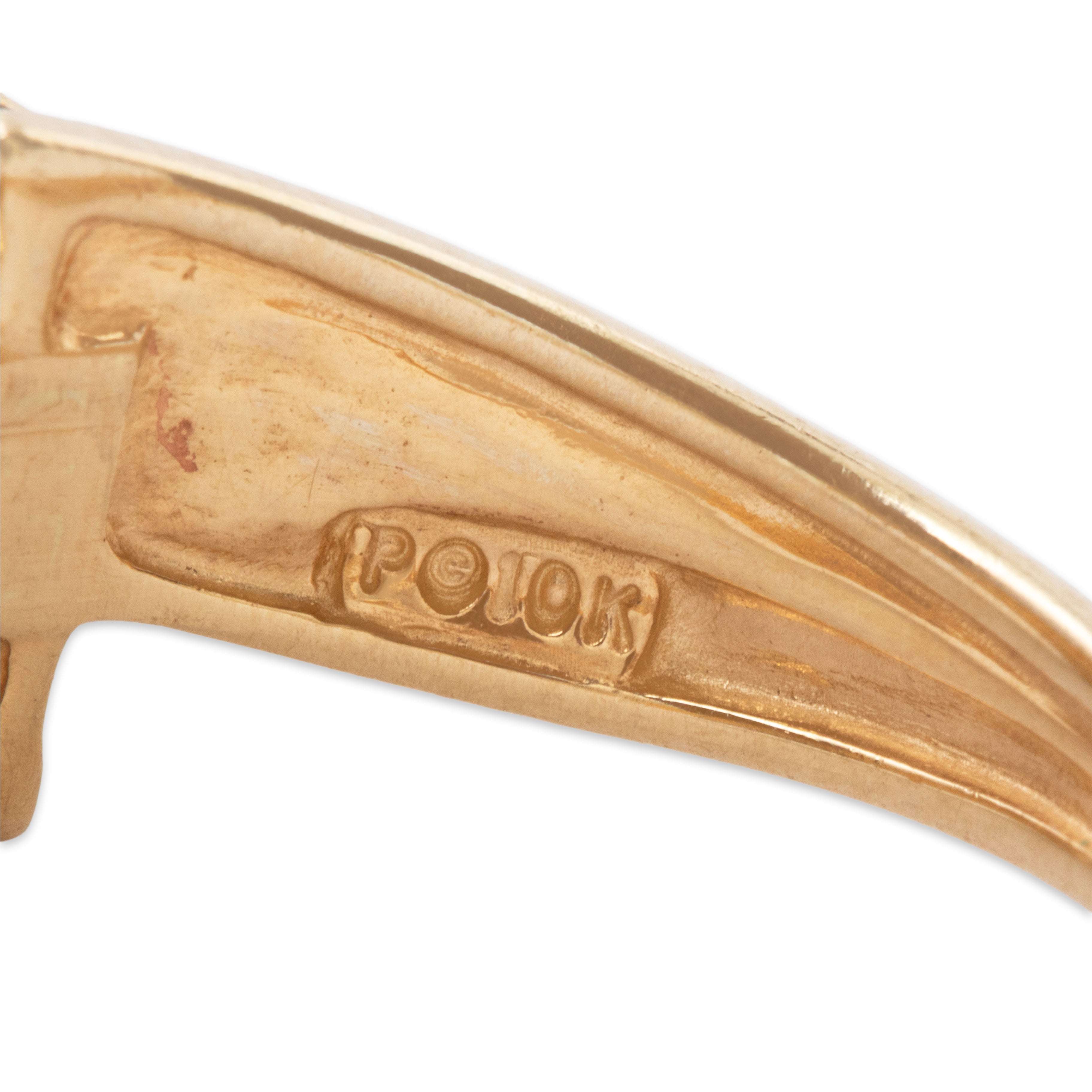 Vintage 10k Yellow Gold 1ct Swiss Blue Topaz Modern Marquise Ring 7.00、mySite、hinf8tx79