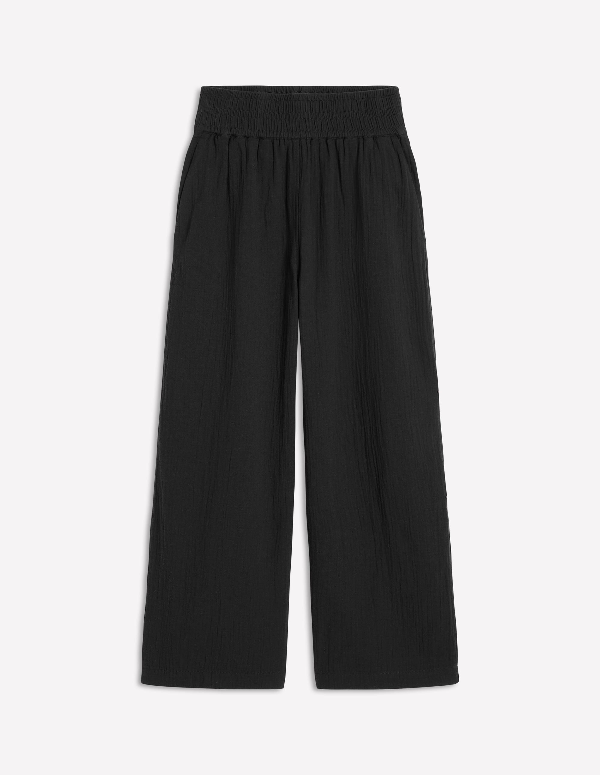  Cropped Double Cloth Pants-Black、mySite、ashleygrahame