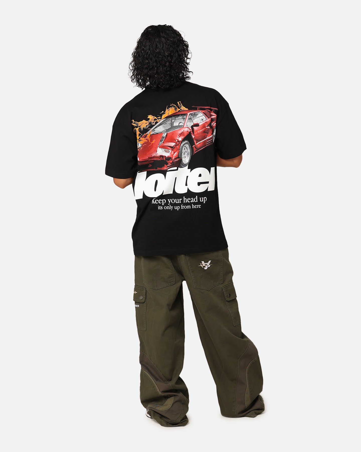 Loiter Collision T-Shirt Black、mySite、zt4zffjzw