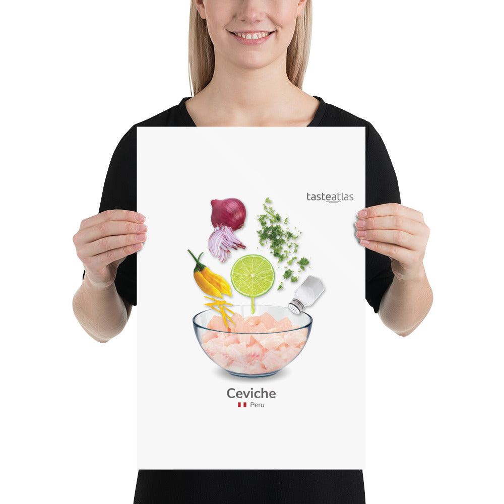 Ceviche Poster (in)、mySite、camillekostekn