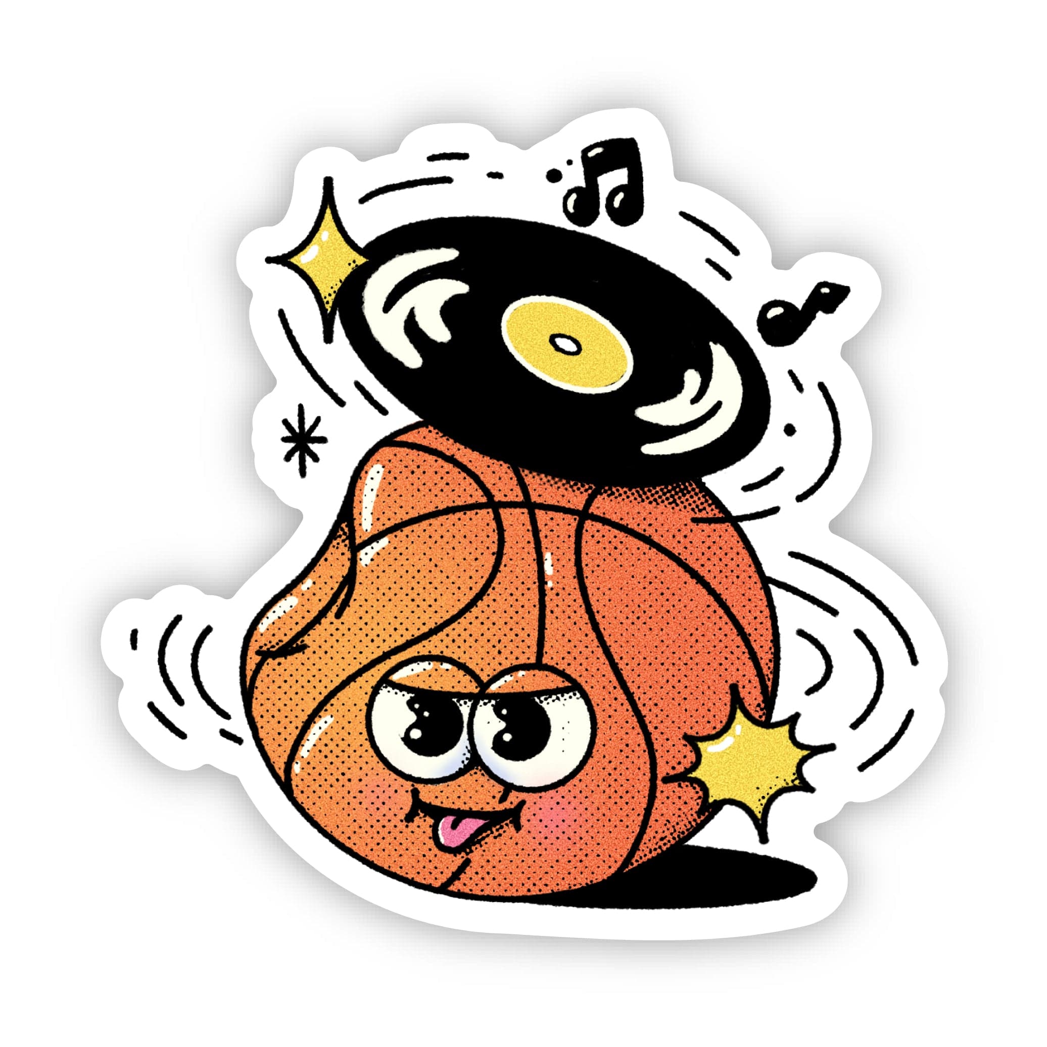  Basketball Vinyl Spin Sticker、mySite、elrpsem3k