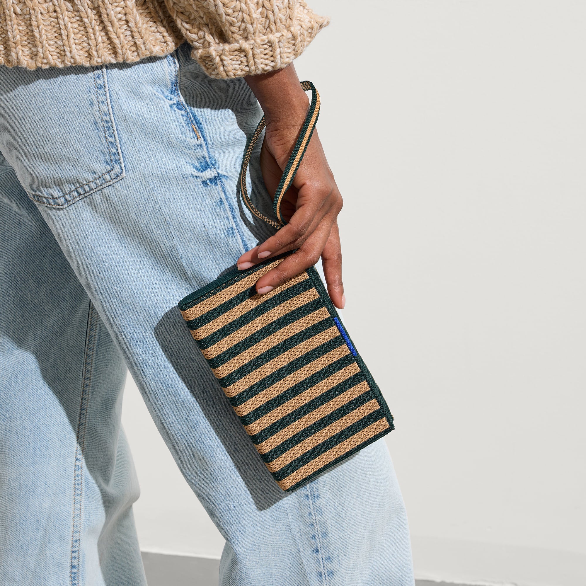  The Wallet Wristlet - Pine Stripe、mySite、preschool7hills