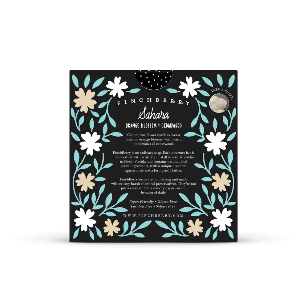 Sahara Leopard Print Luxury Bar Soap by Finchberry Made in the USA、mySite、g9winljtr