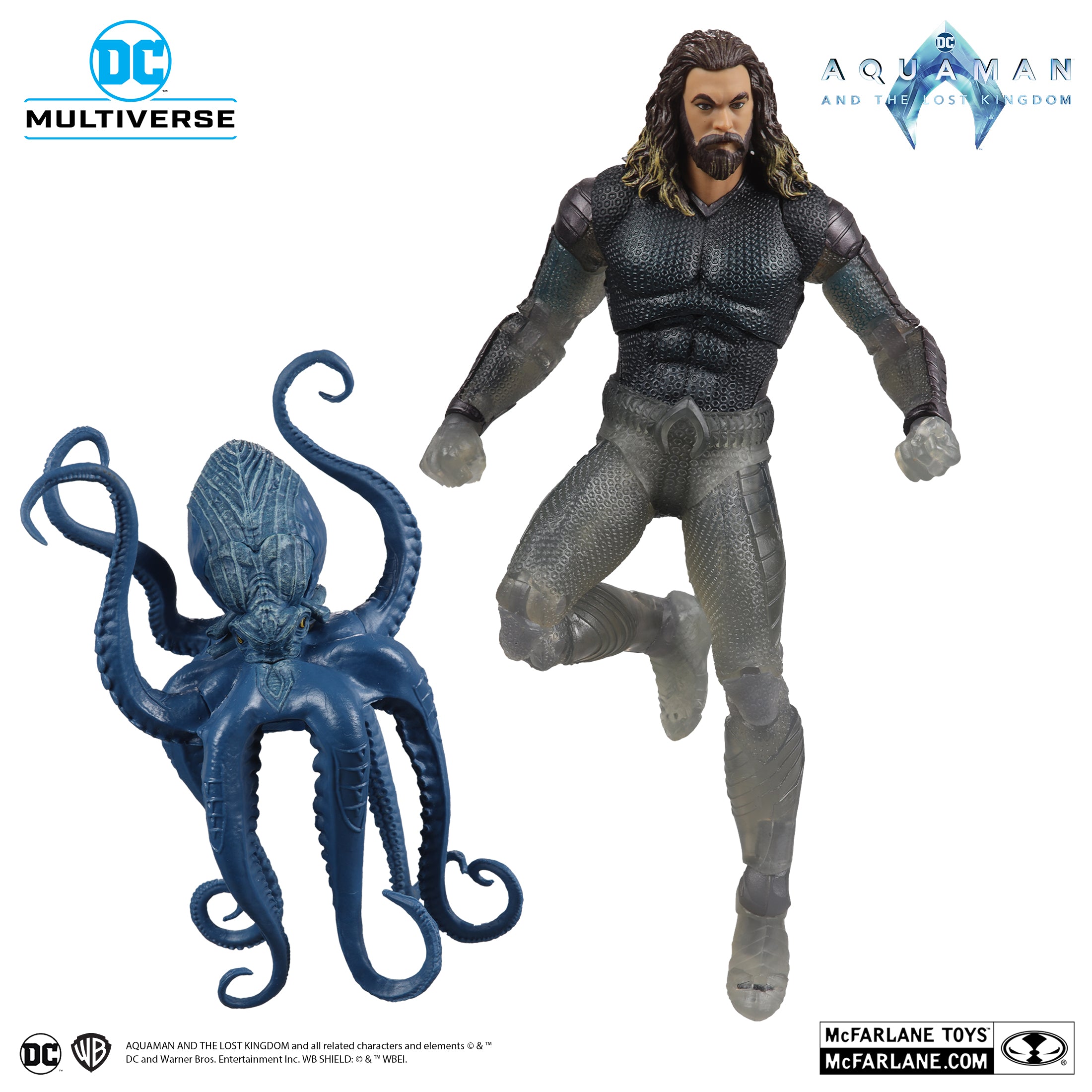 DC Multiverse Exclusive Gold Label Stealth Suit Aquaman & Topo、mySite、hgirdovlk