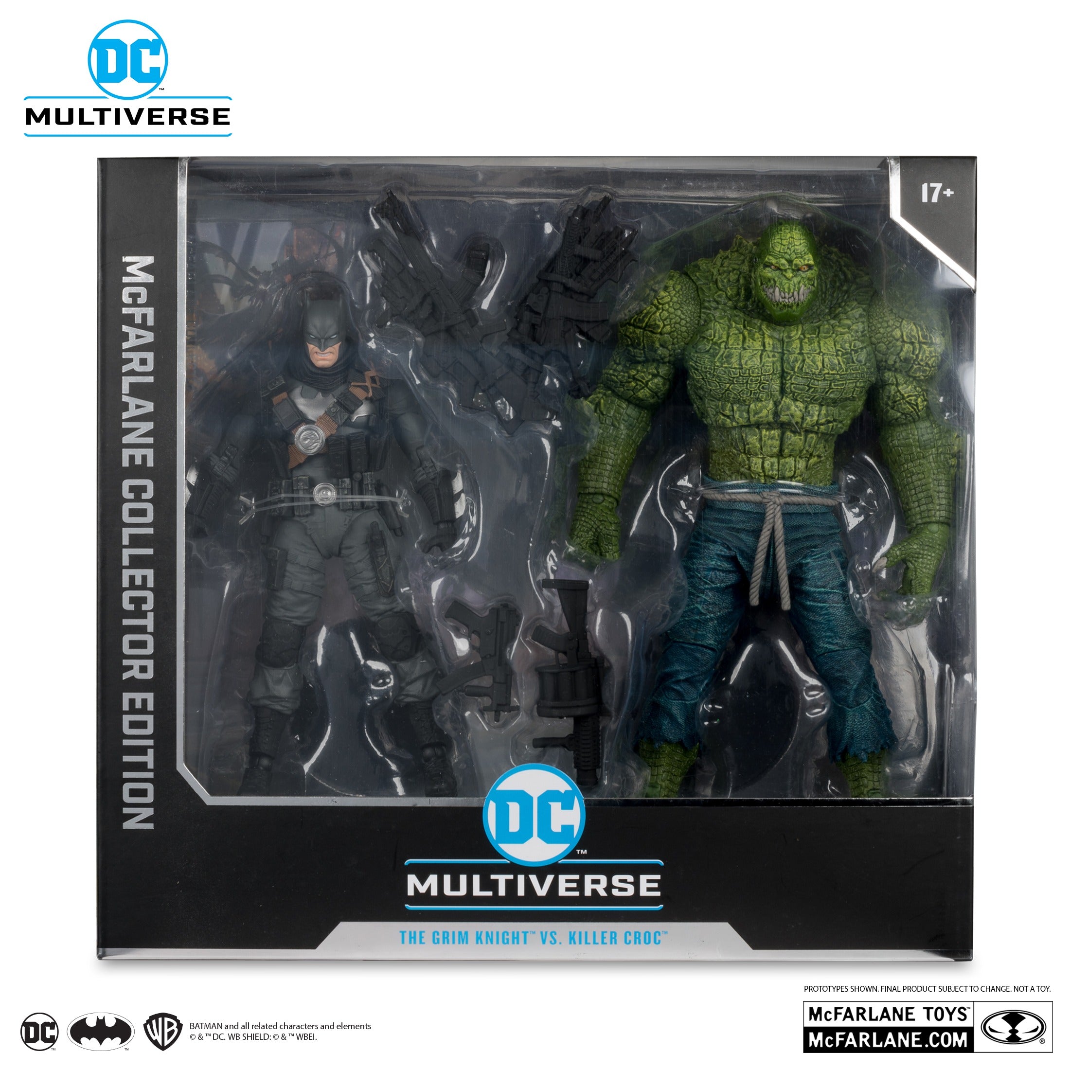 DC Collector Edition Batman vs Killer Croc Volume 3 (The Grim Knight) 2-Pack、mySite、hgirdovlk