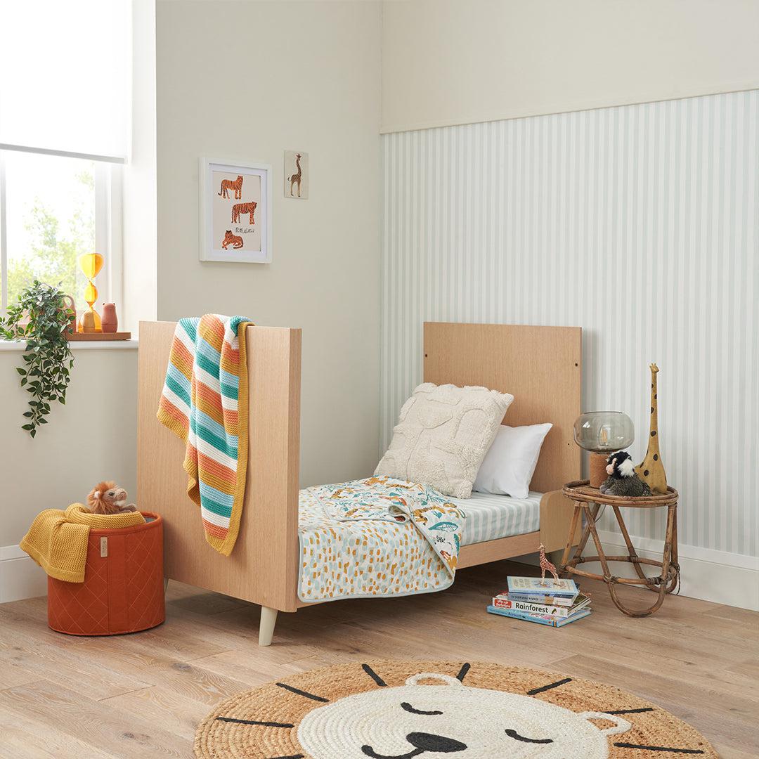  Tutti Bambini Fika Mini 2 Piece Room Set - Light Oak/White Sand、mySite、merchandisen