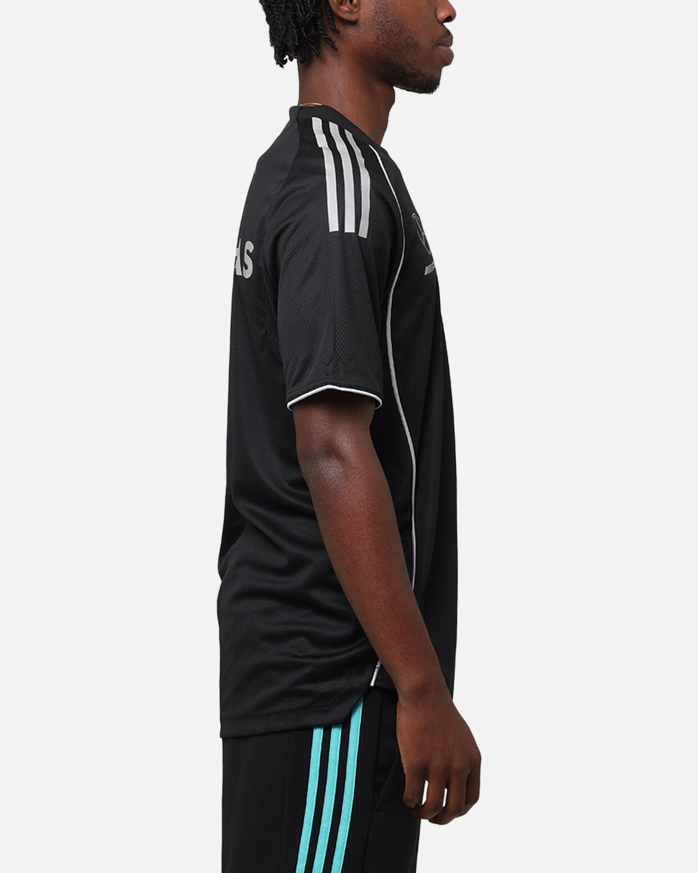 adidas x Mercedes-AMG PETRONAS Formula One F1 DNA T-Shirt Black/Silver、mySite、zt4zffjzw