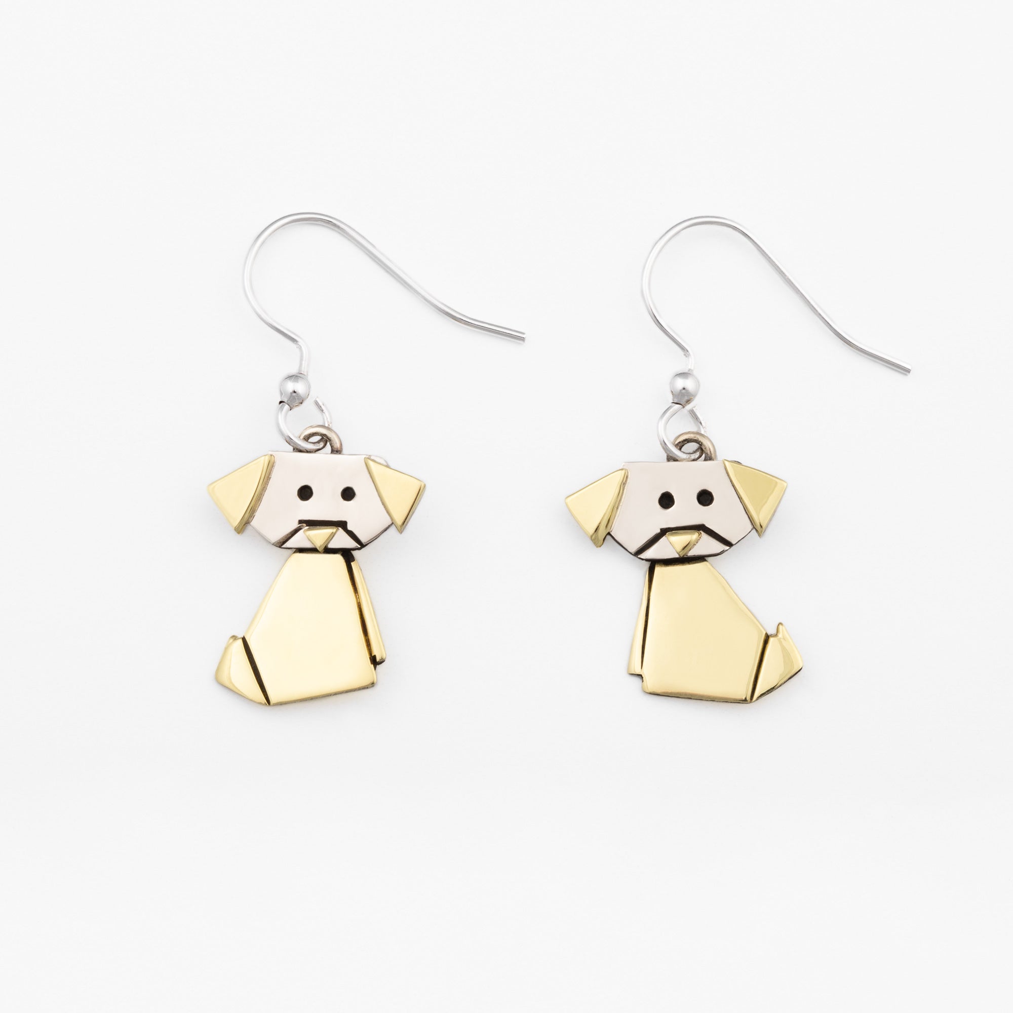 Origami Pet Earrings、mySite、camillekostekn