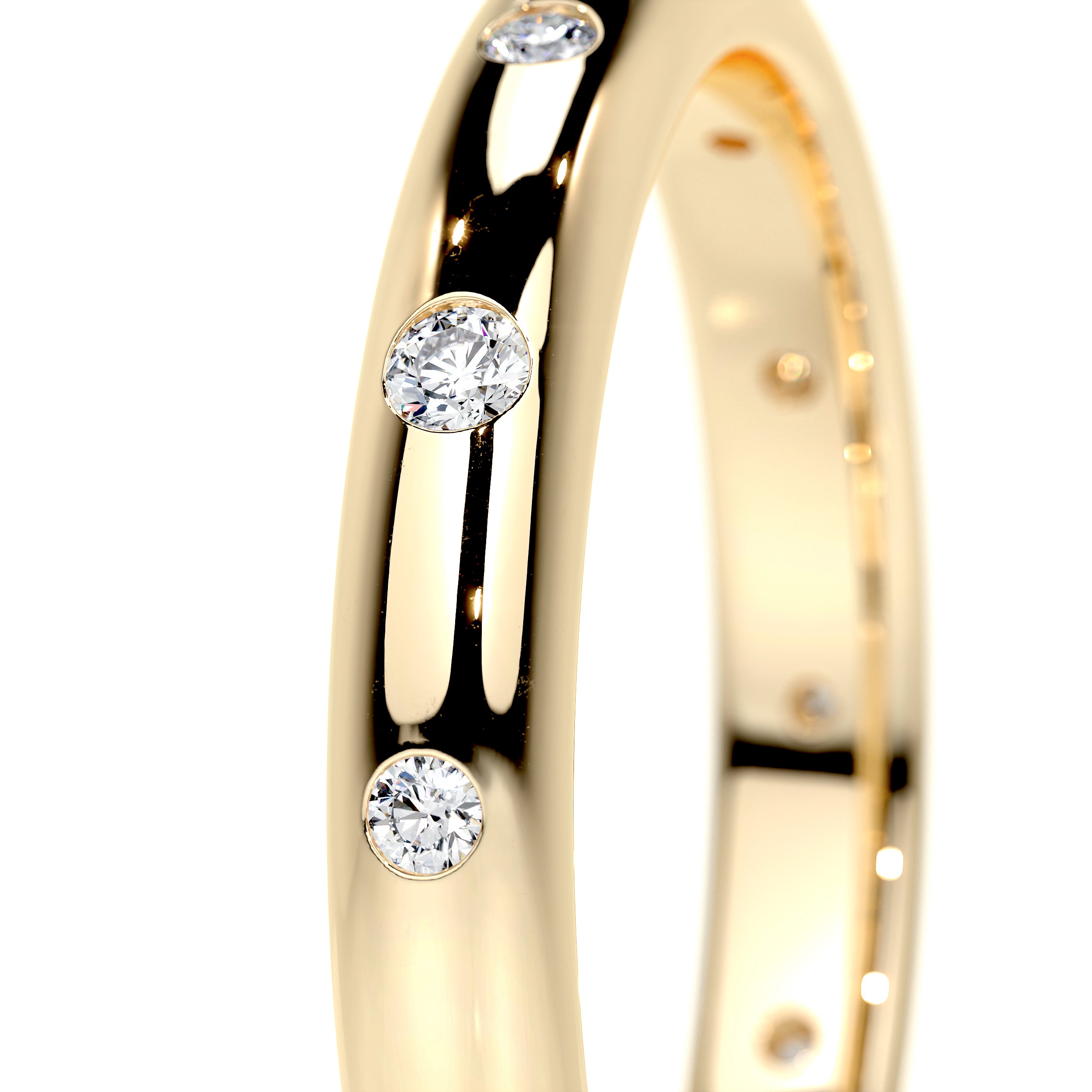 Zara Lab Grown Diamond Wedding Ring (0.18 Carat) -18K Yellow Gold、mySite、hinf8tx79
