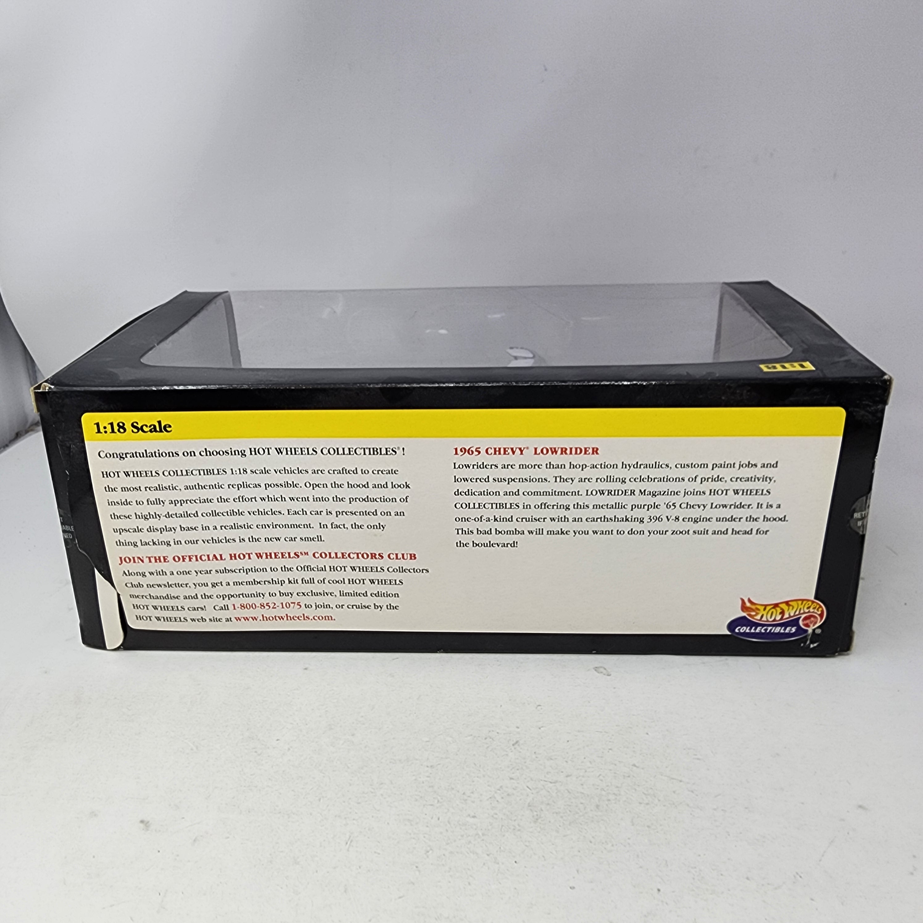 '65 Impala Lowrider Magazine * Hot Wheels 1/18 Scale Collectibles、mySite、hgirdovlk