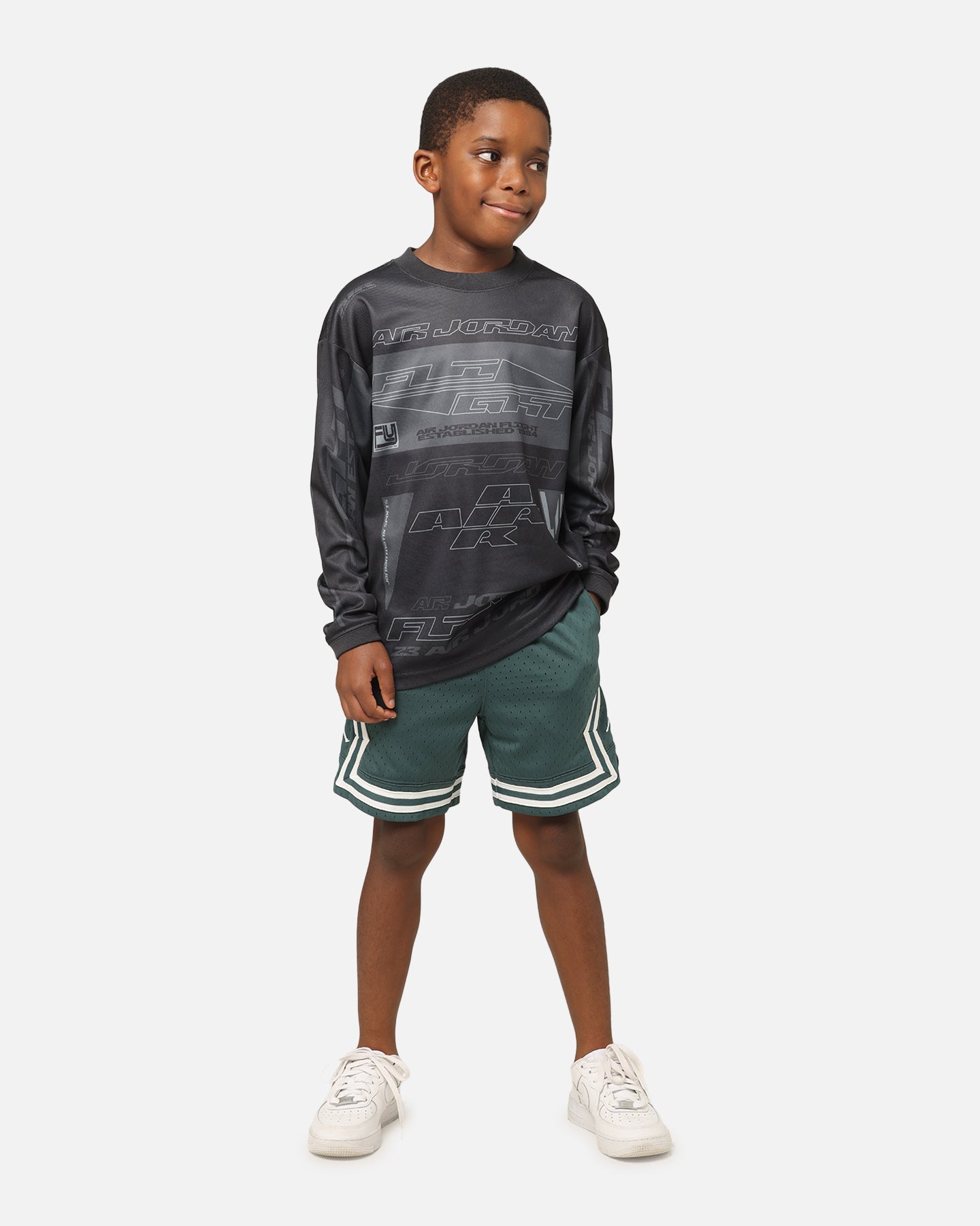 Jordan Kids' Dri-FIT Diamond Shorts Oxidized Green、mySite、zt4zffjzw