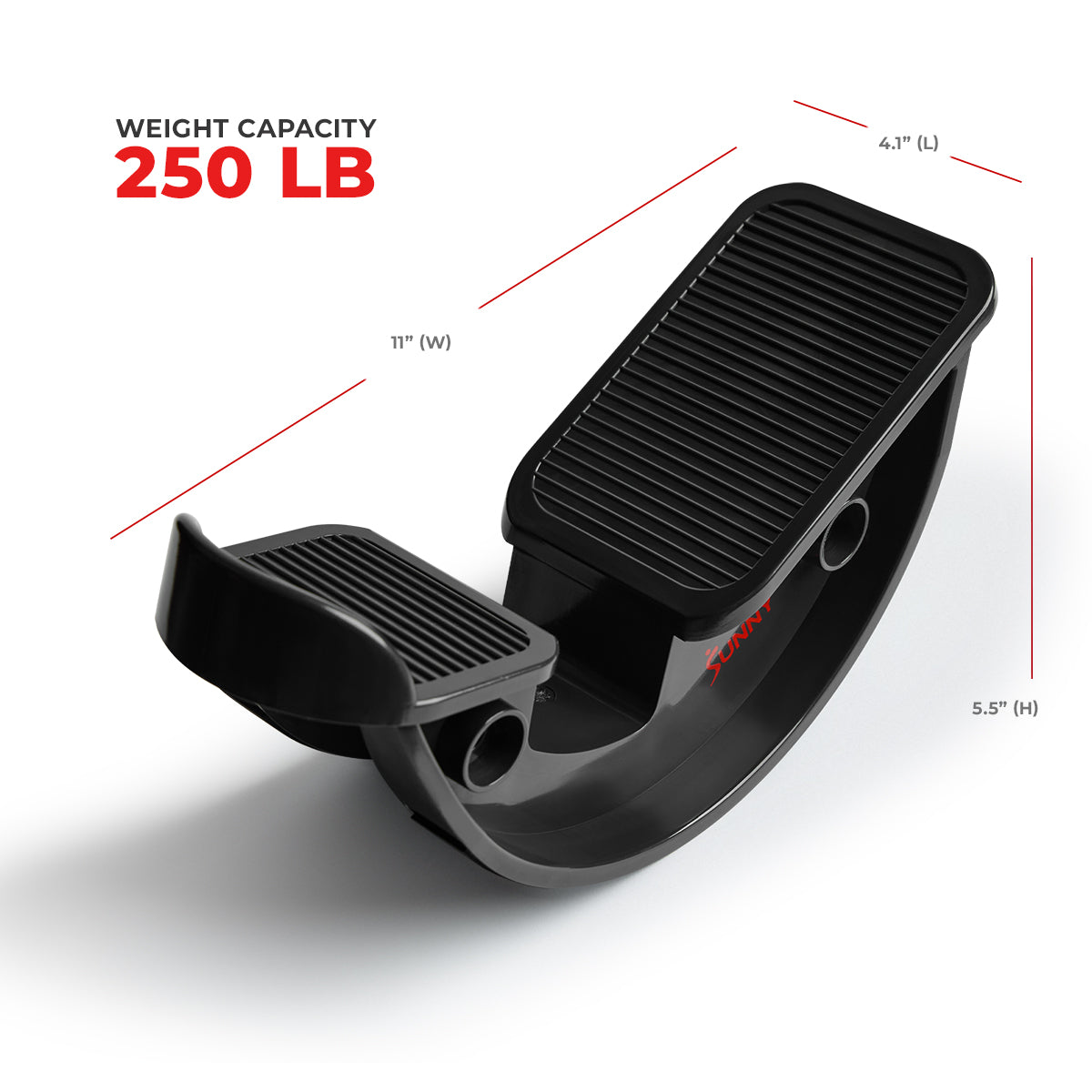  Calf & Hamstring Stretcher and Foot Rocker (Grey)、mySite、ghnorth