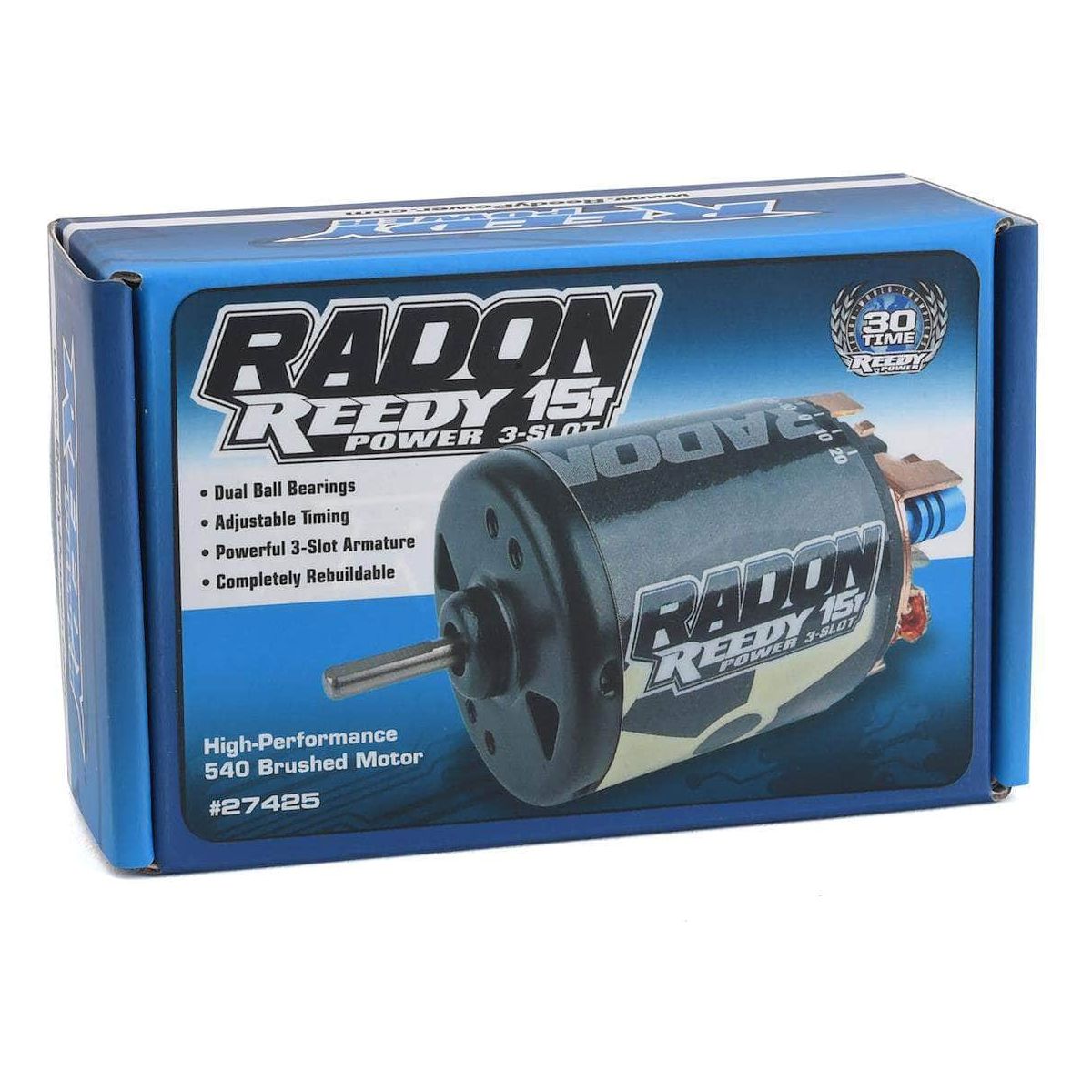  ASC27425, Reedy Radon 2 3-Slot Brushed Motor (15T)、mySite、merchandisen