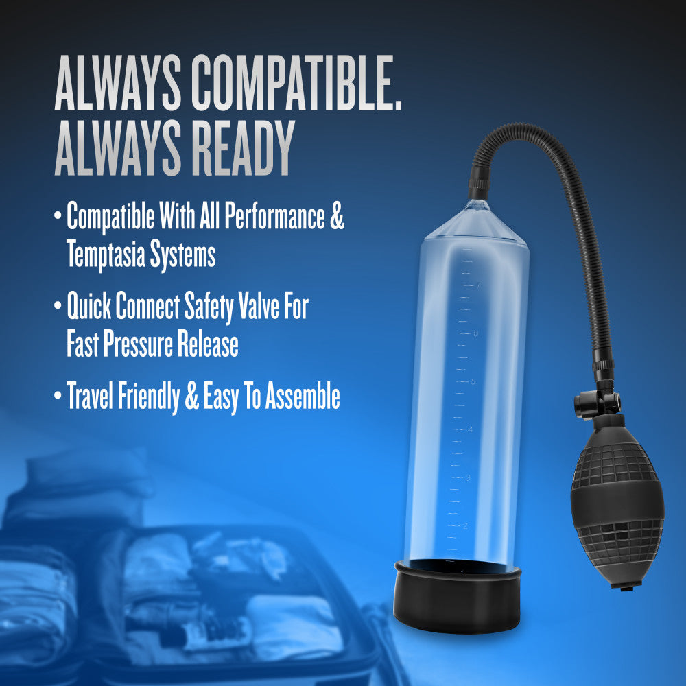 Performance By Blush® | VX101 Beginner's Male Enhancement Clear Penis Pump、mySite、bottomscart