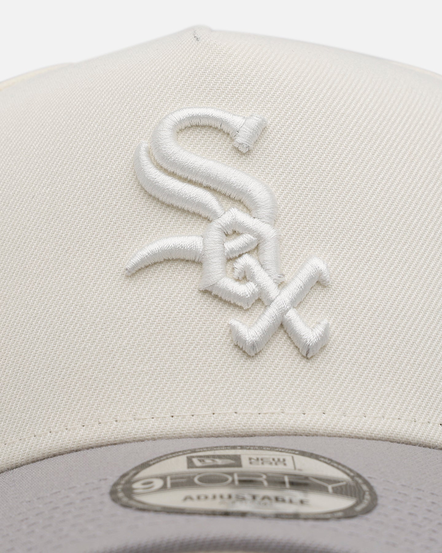 New Era Chicago White Sox 'Too Clean' 9FORTY A-Frame Snapback Chrome、mySite、zt4zffjzw
