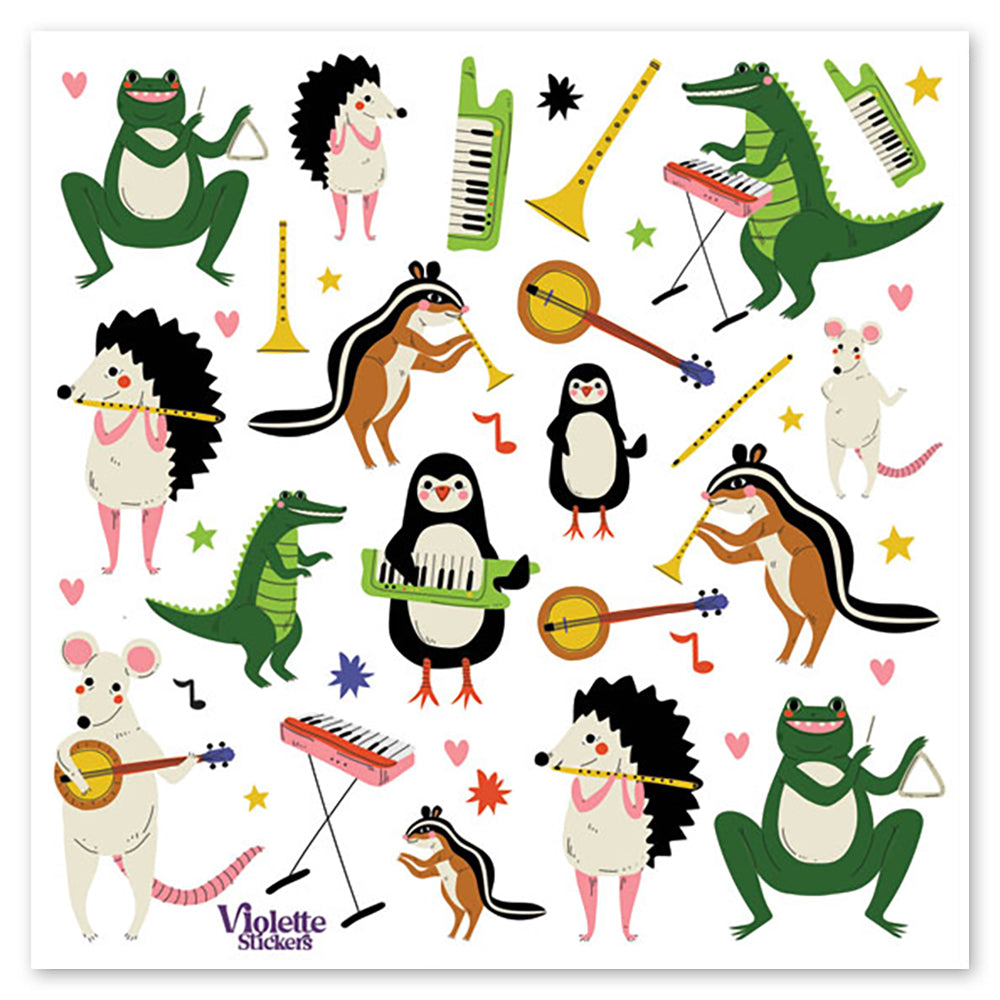  Animal Jamboree Stickers、mySite、ghnorth