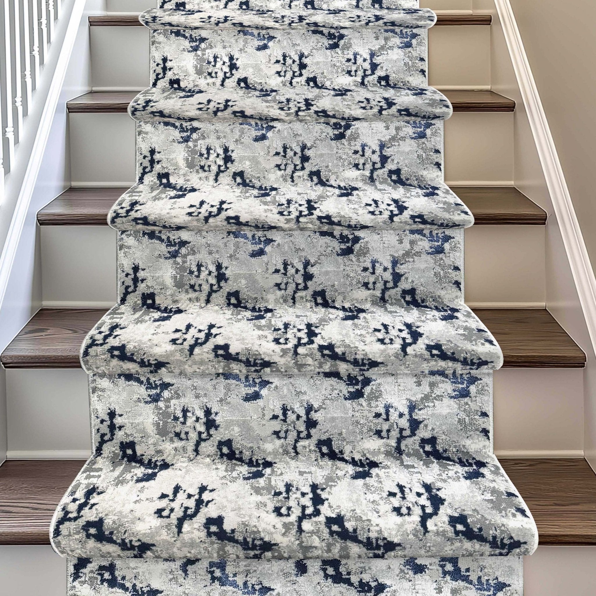 Golden Aegean Custom Size Runner - Shadowplay Abstract Choose Your Runner Length - Perfect For Hallway, Stairs & Kitchen、mySite、gigharbornorthrealestate