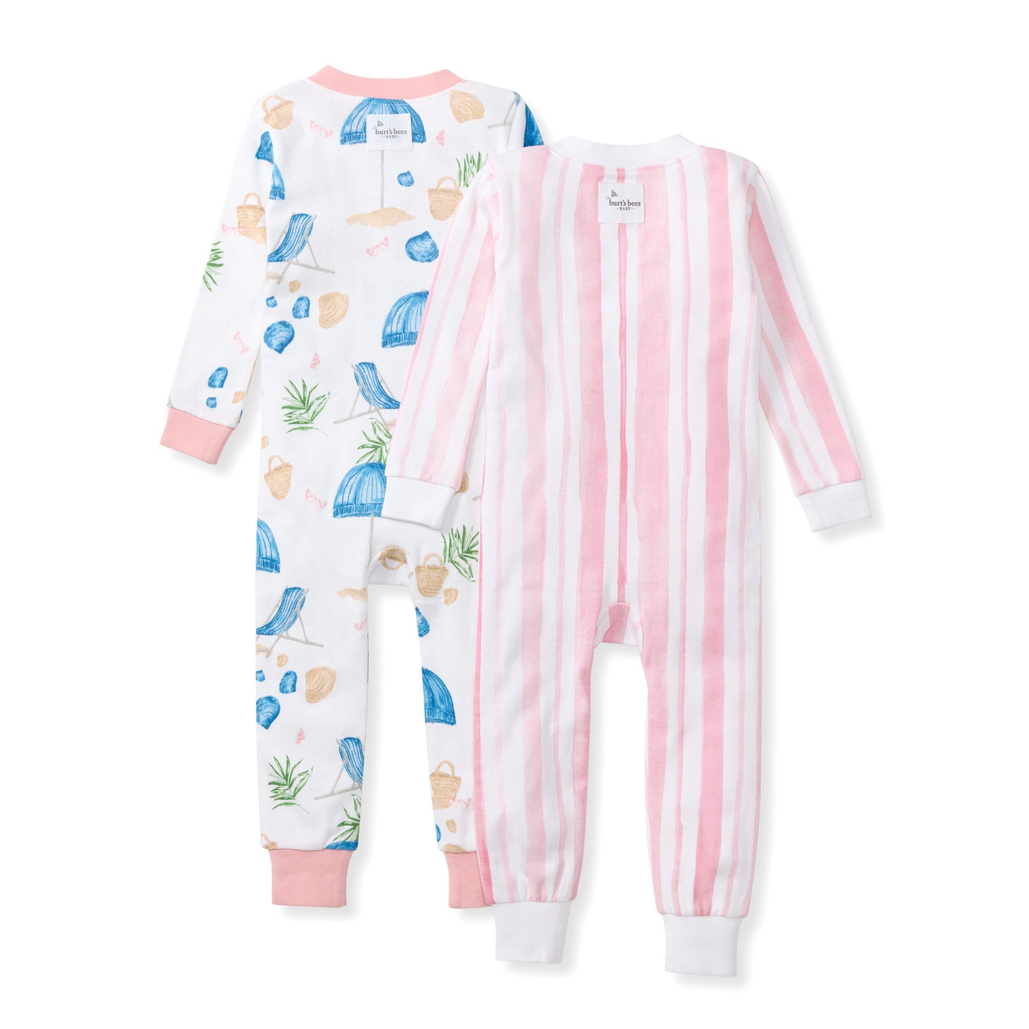 Santorini Beach Organic Cotton Sleeper 2 Pack、mySite、g9winljtr
