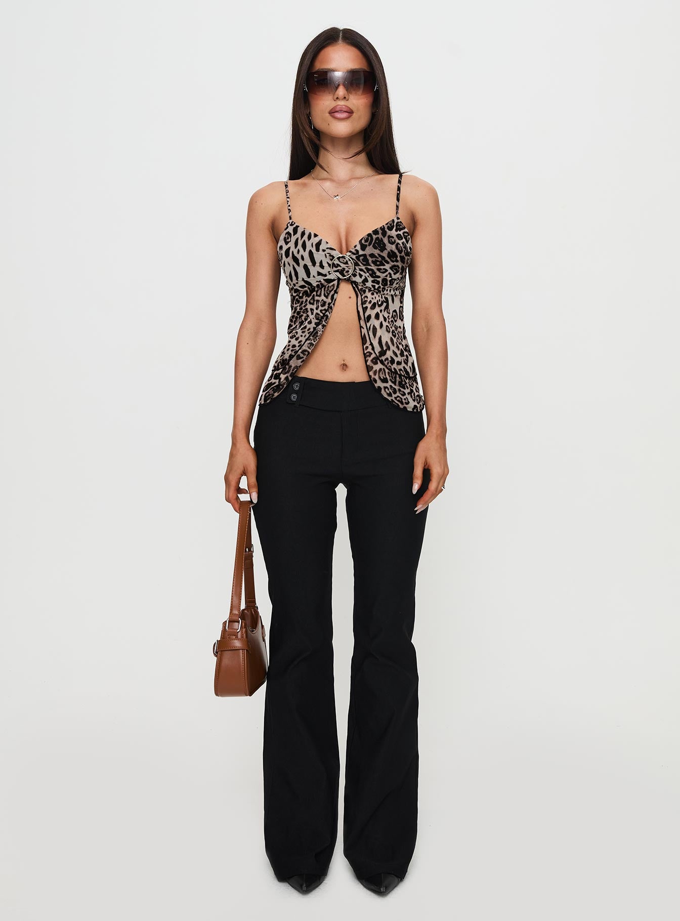 Chandani Cami Top Brown、mySite、solidvoid