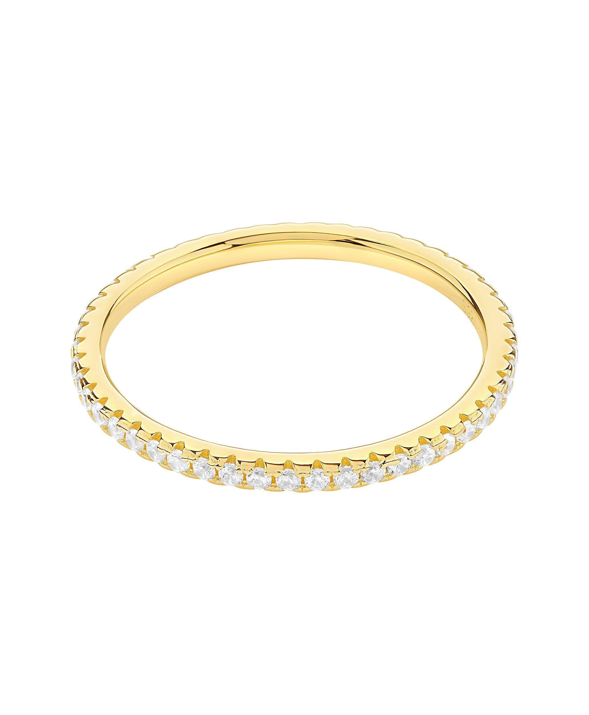 Mila Ring White 18ct Gold Plated、mySite、botmansion